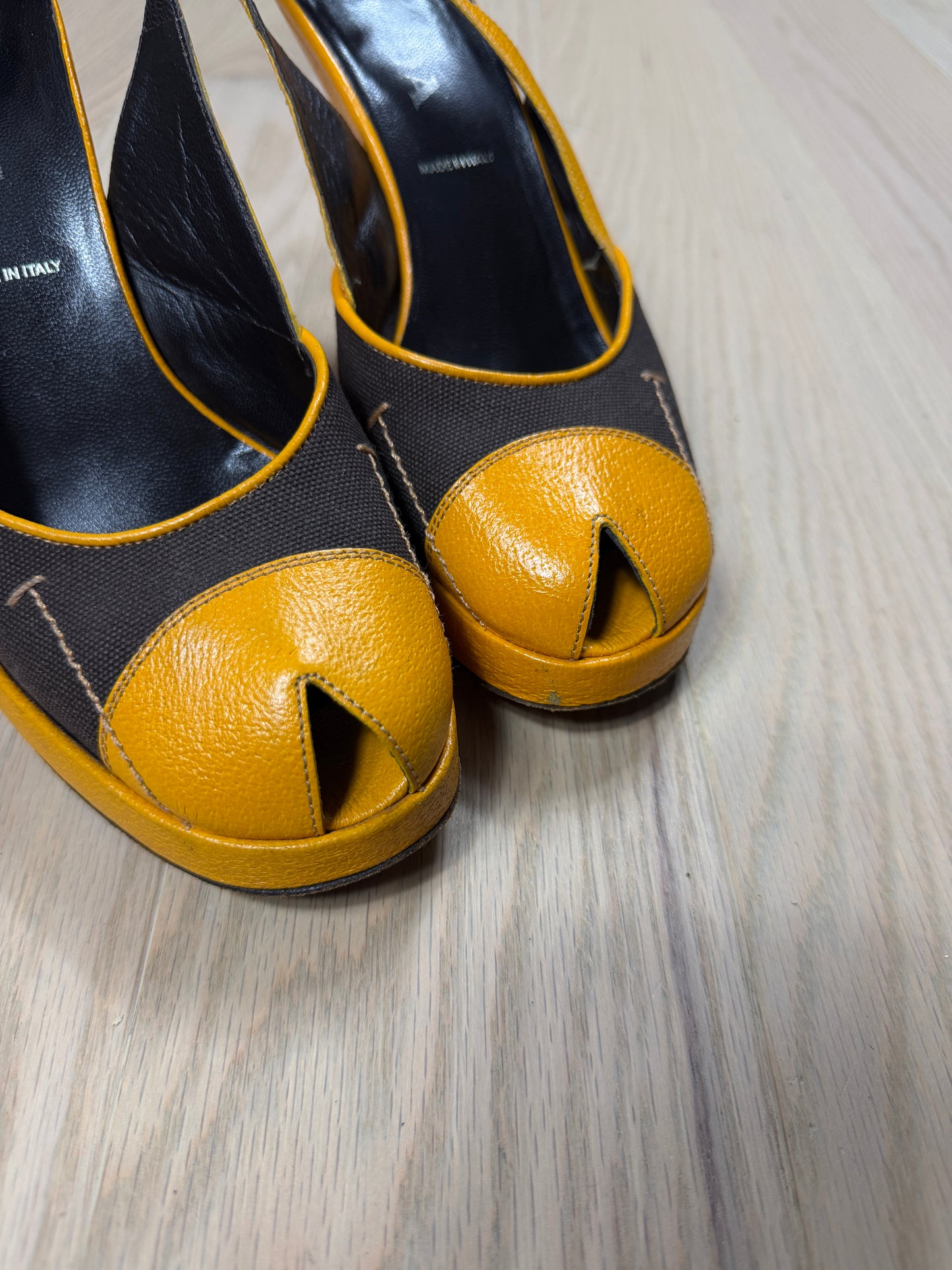 Vintage Prada 2000s Wedge Heels