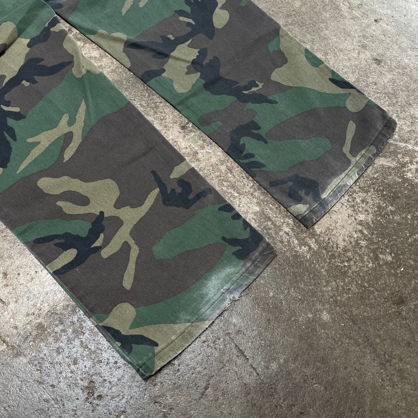 1990s Camo Faded Pants