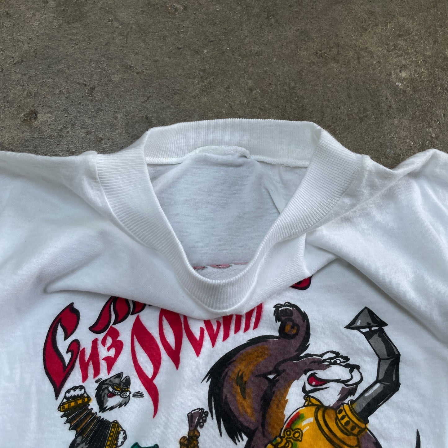 1980s Russian Festival Celebration Ringer T-Shirt