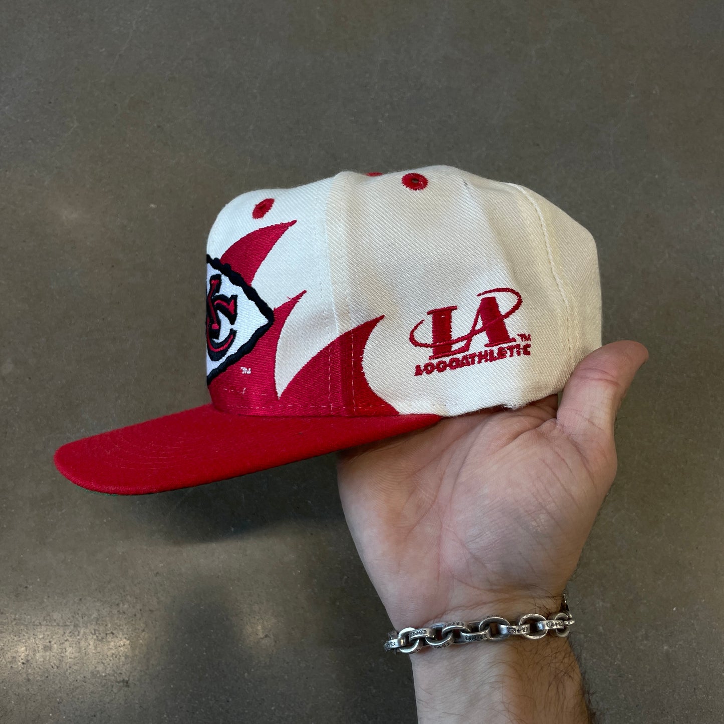 Vintage Kansas City Chiefs Sharktooth Snapback Hat