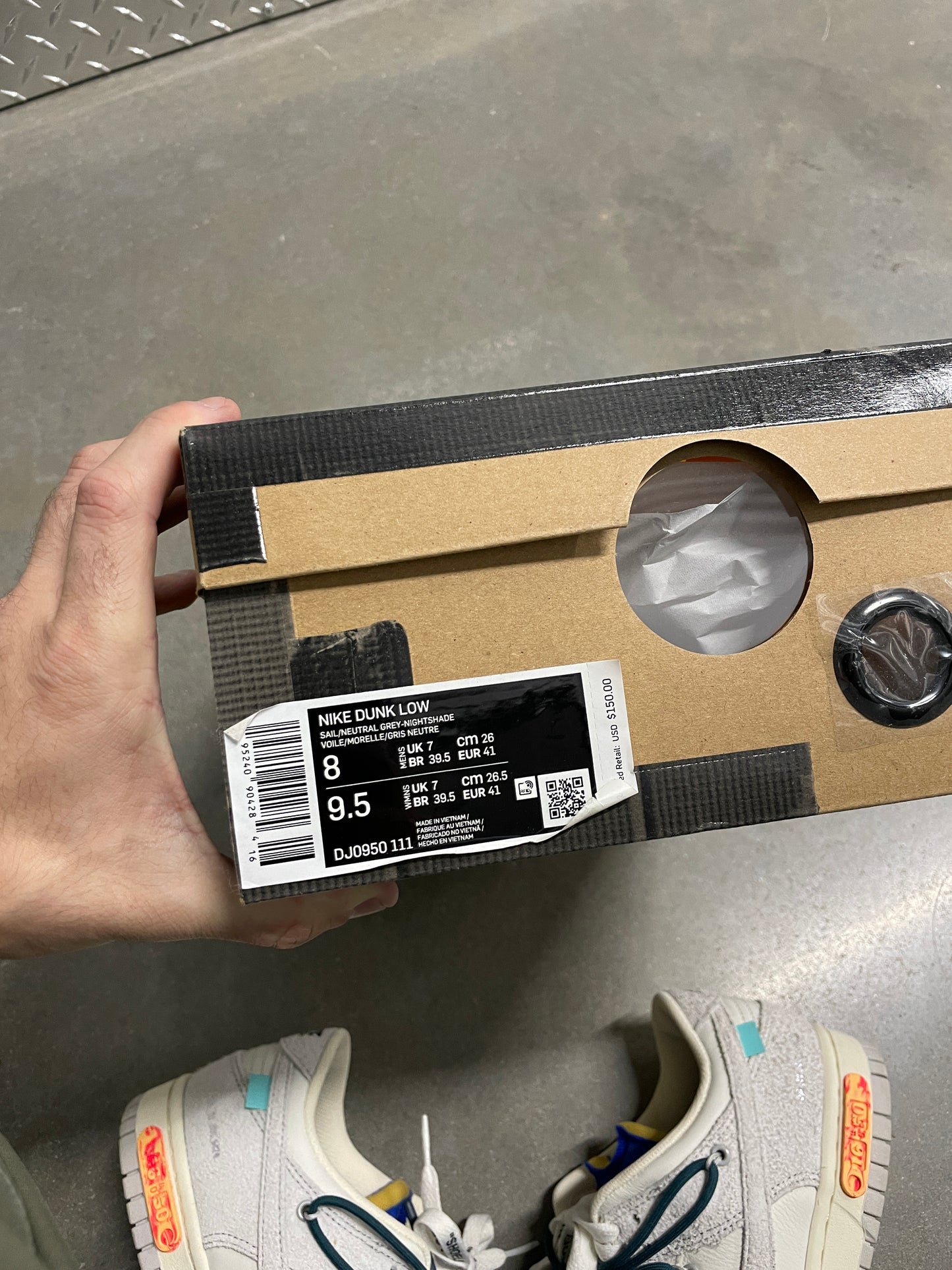 Nike x Off-White Dunk Low Lot 16/50 VNDS