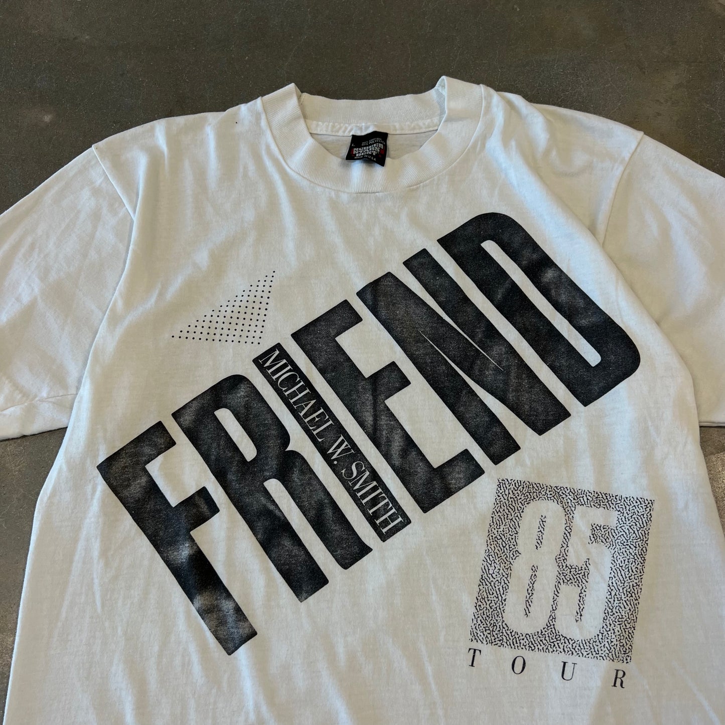 1985 Friend Michael W. Smith Tour Boxy T-Shirt