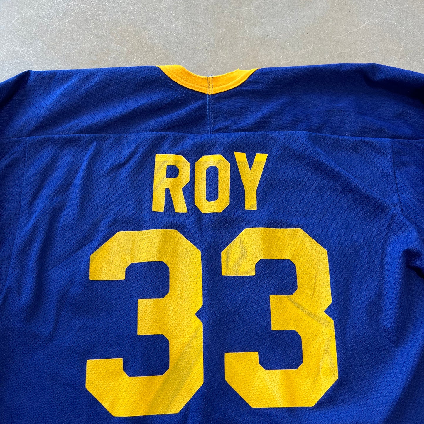 1980s Yellow Jackets Hockey Jersey