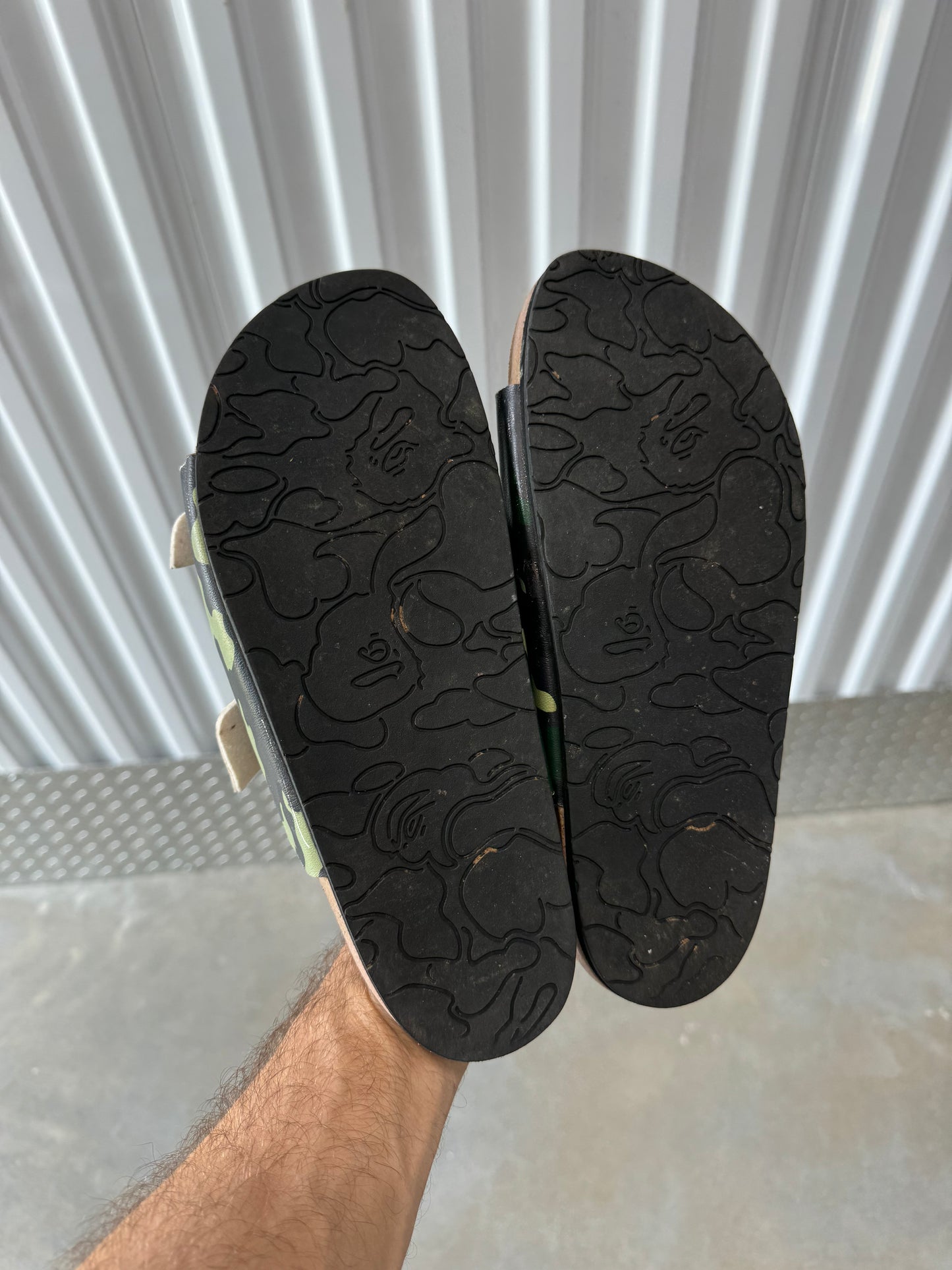 Vintage Y2K Bape Birkenstock Sandals