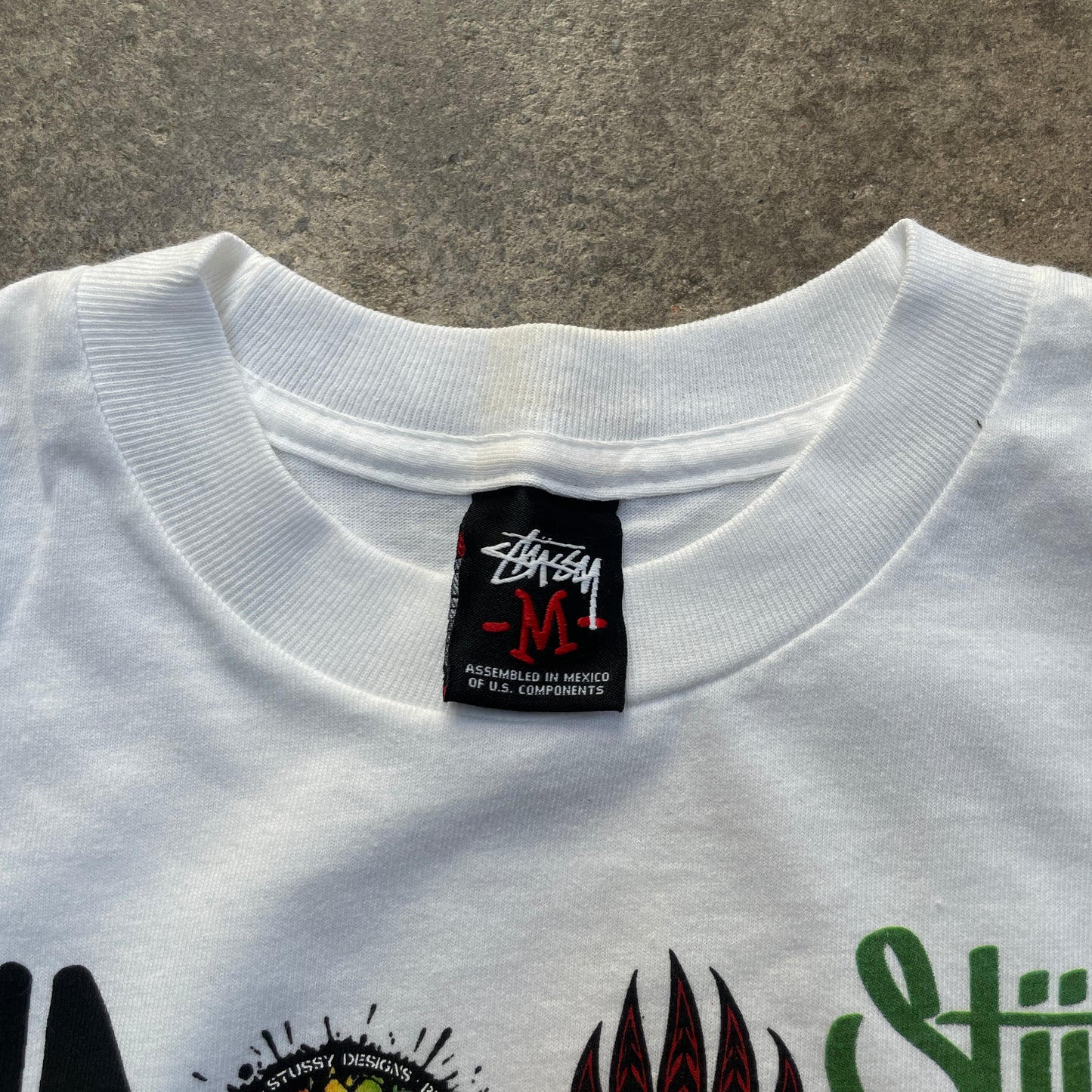 1990s Stussy All Over Print T-Shirt