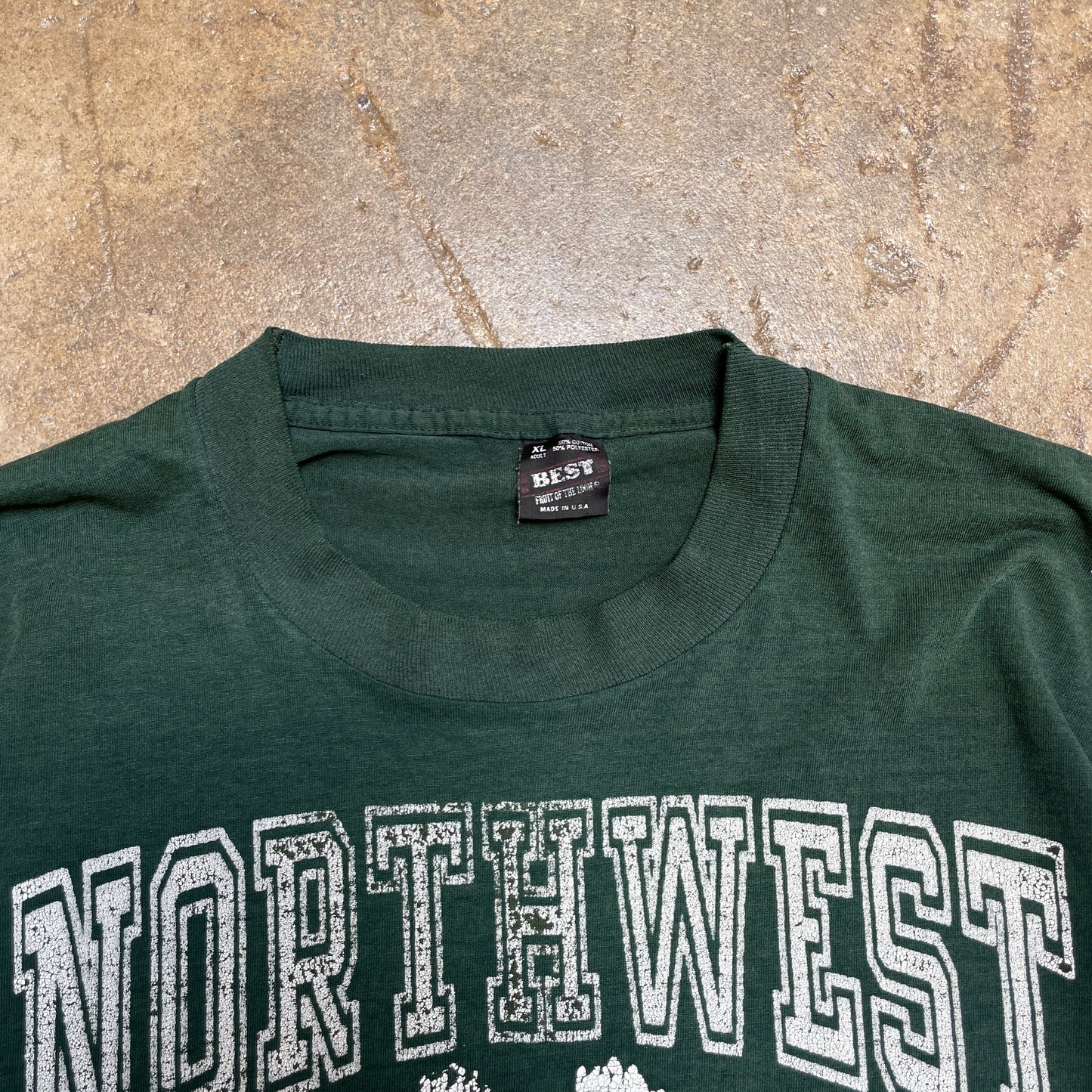 1990s Distressed Northwestern T-Shirt