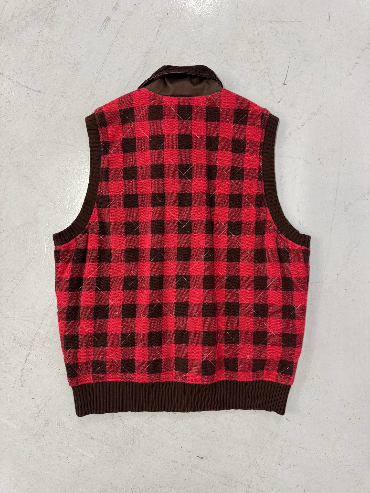 Denim &amp; Supply Ralph Lauren Plaid Vest [L]