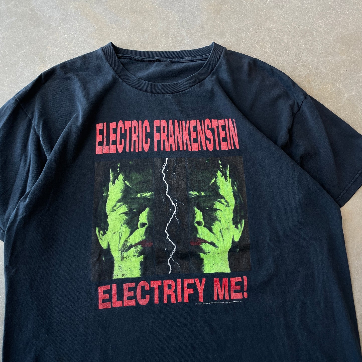 2003 Electric Frankenstein T-Shirt