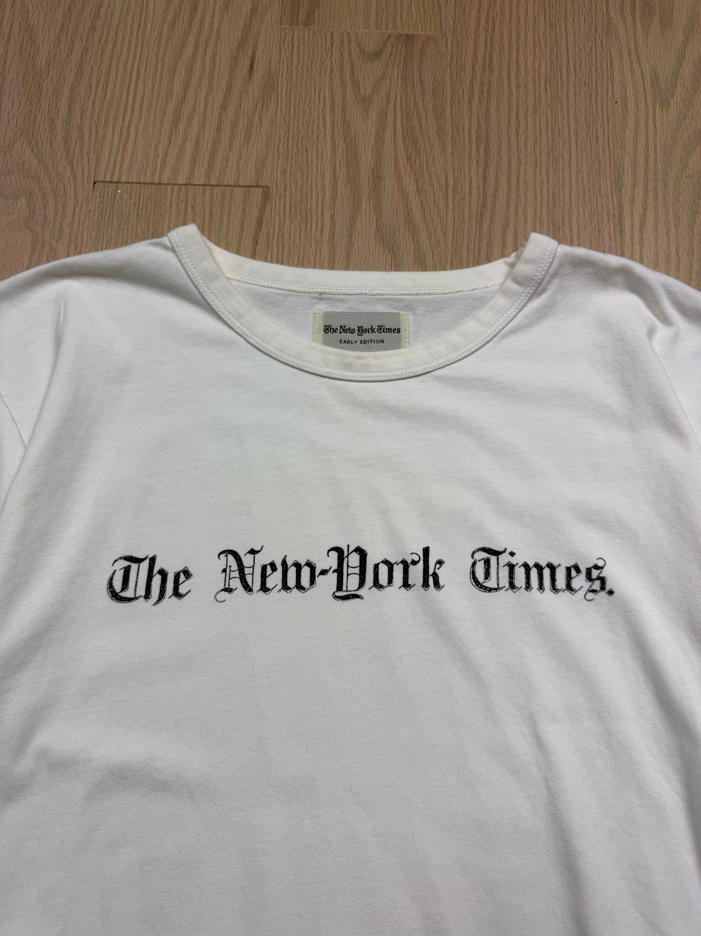1990s New York Times T-Shirt [L]