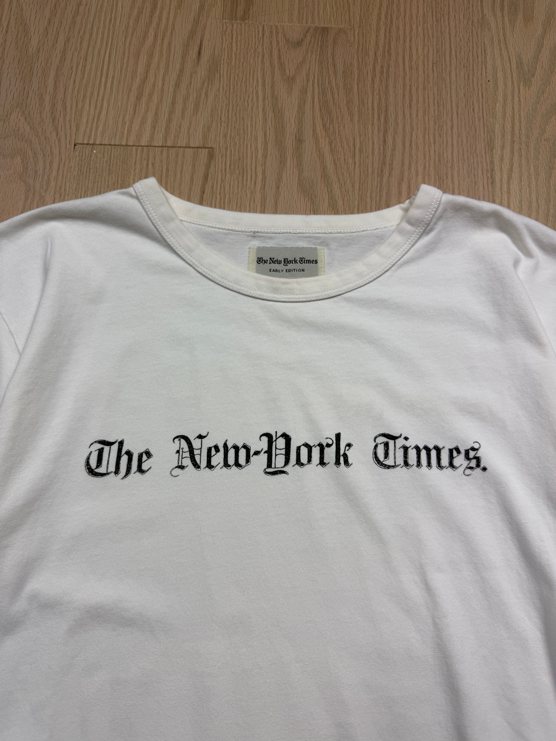 1990s New York Times T-Shirt [L]
