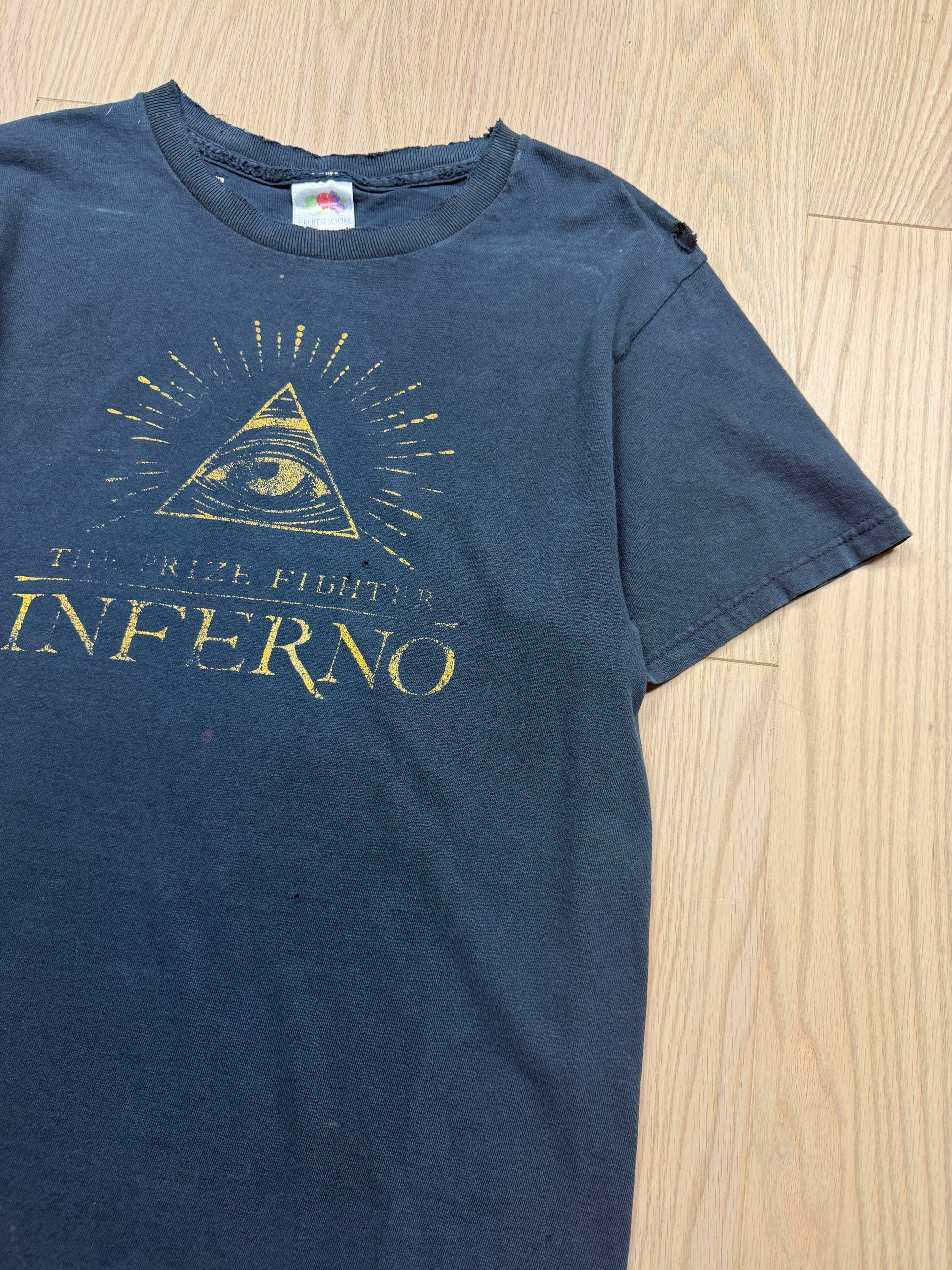 2000s Inferno Distressed Shirt [S/M]