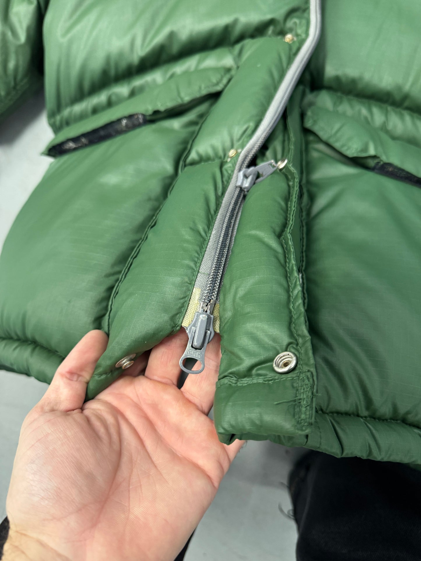 1970s/80s The North Face 'Sierra Parka' Brown Label Made in USA [L]