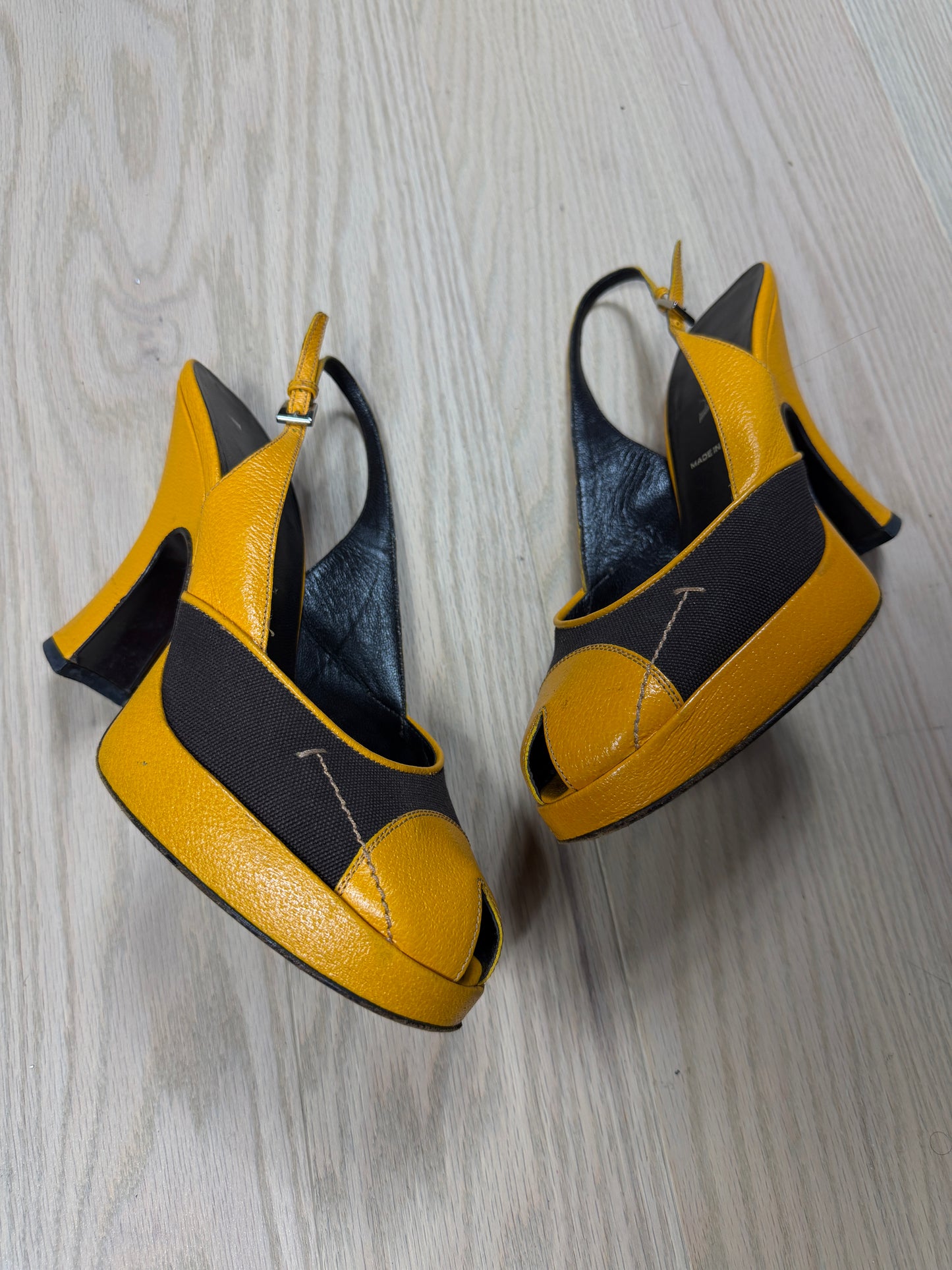 Vintage Prada 2000s Wedge Heels