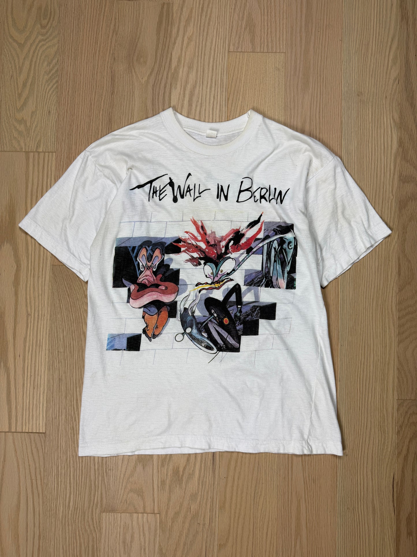 1980s Pink Floyd The Wall Berlin Lot Shirt [M]