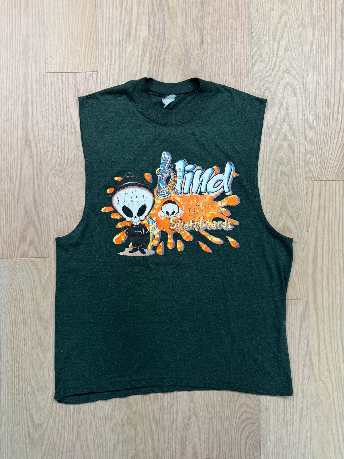 2000s Blind Skateboards Cutoff Shirt [M]