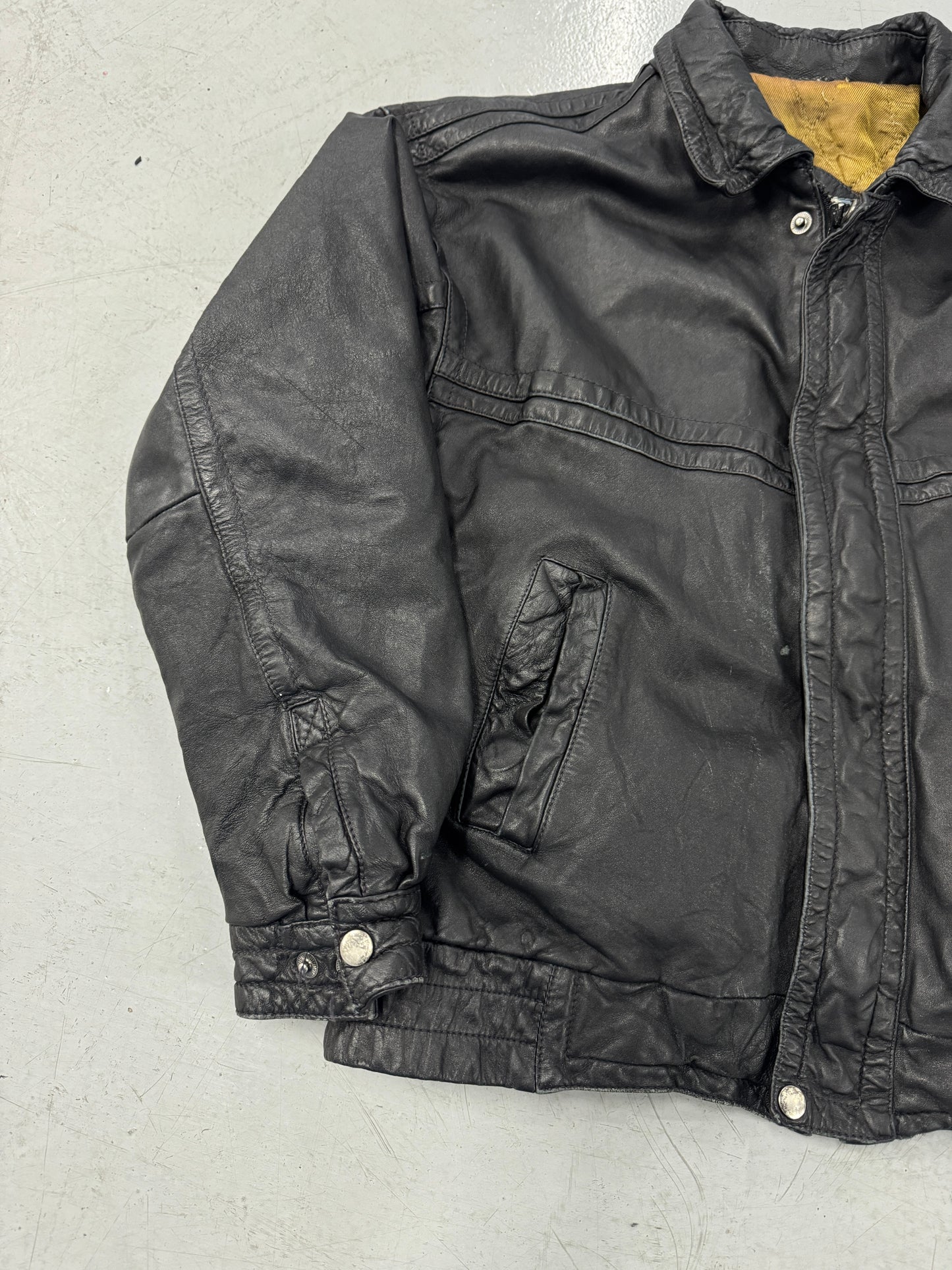 2000s Leather Jacket [M]