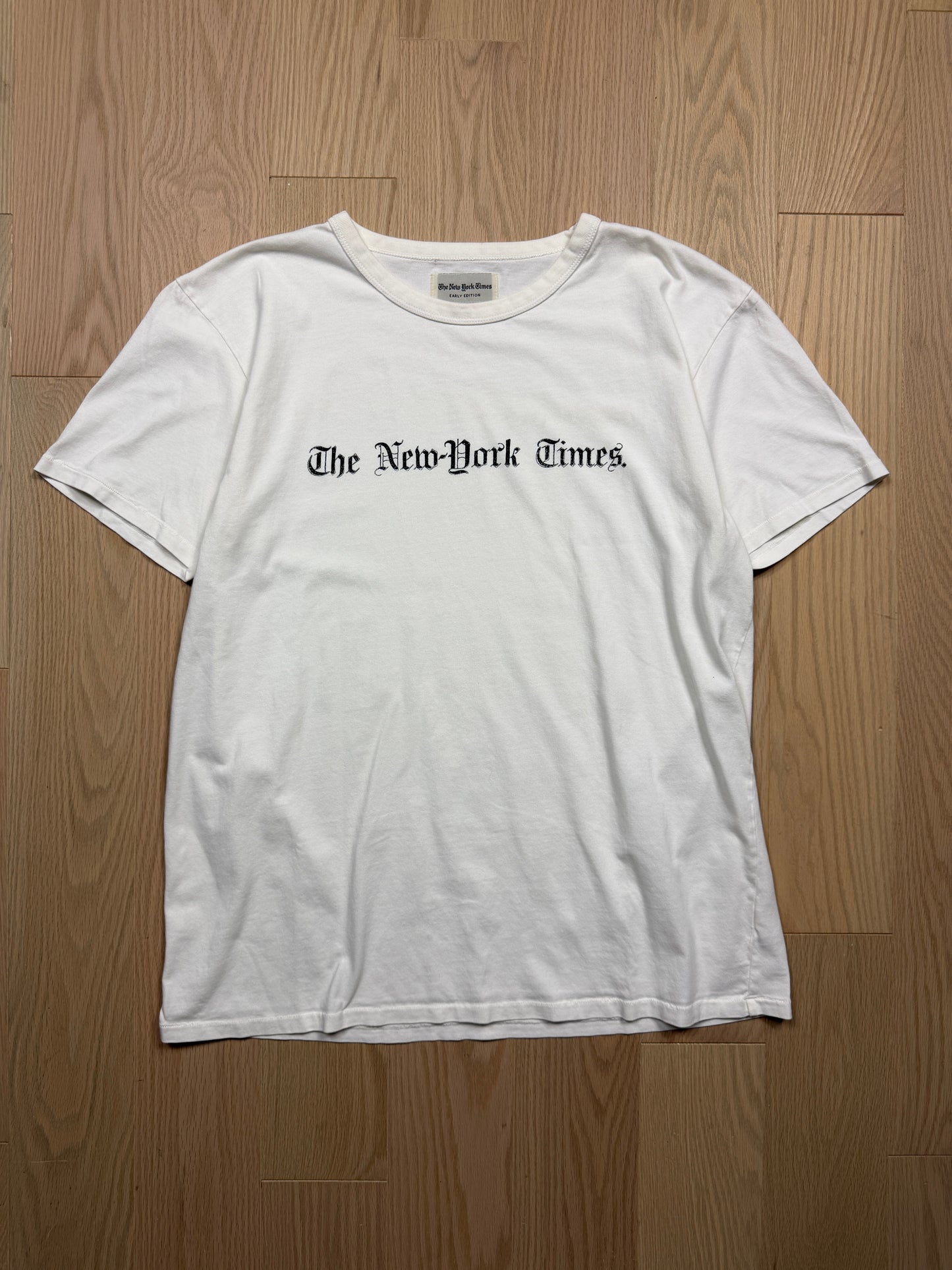 1990s New York Times T-Shirt [L]