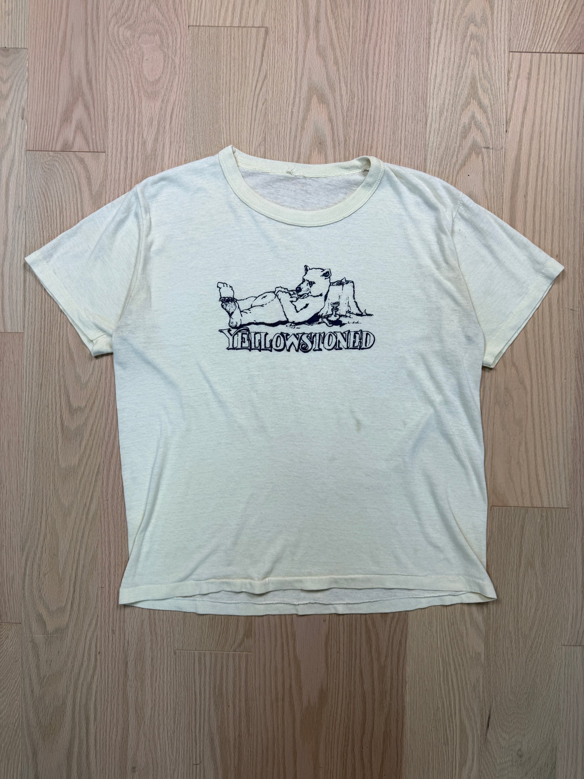 1980s Yellowstoned Parody T-Shirt [M]