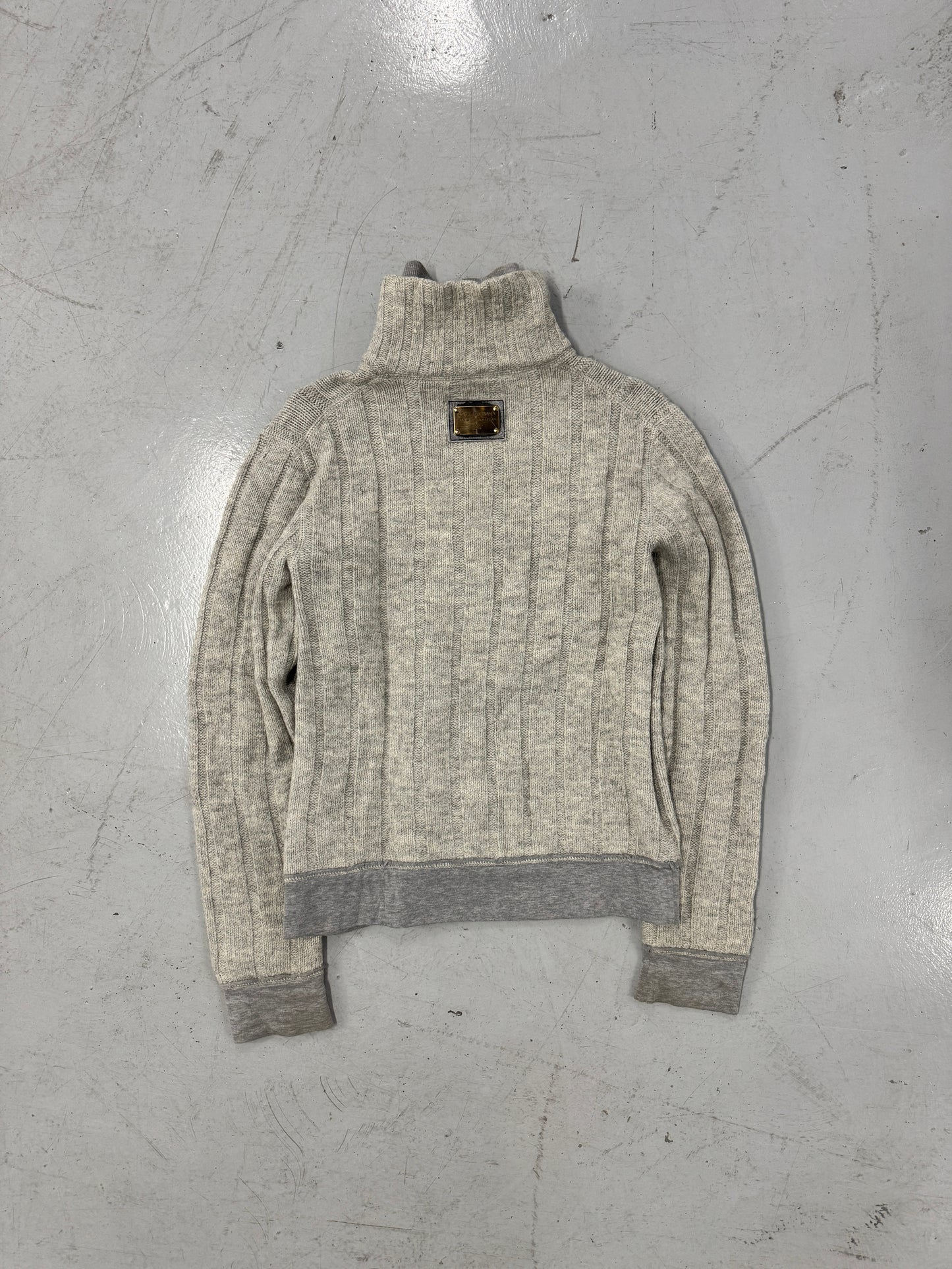 2000s Dolce &amp; Gabbana Wool Track Jacket [L]