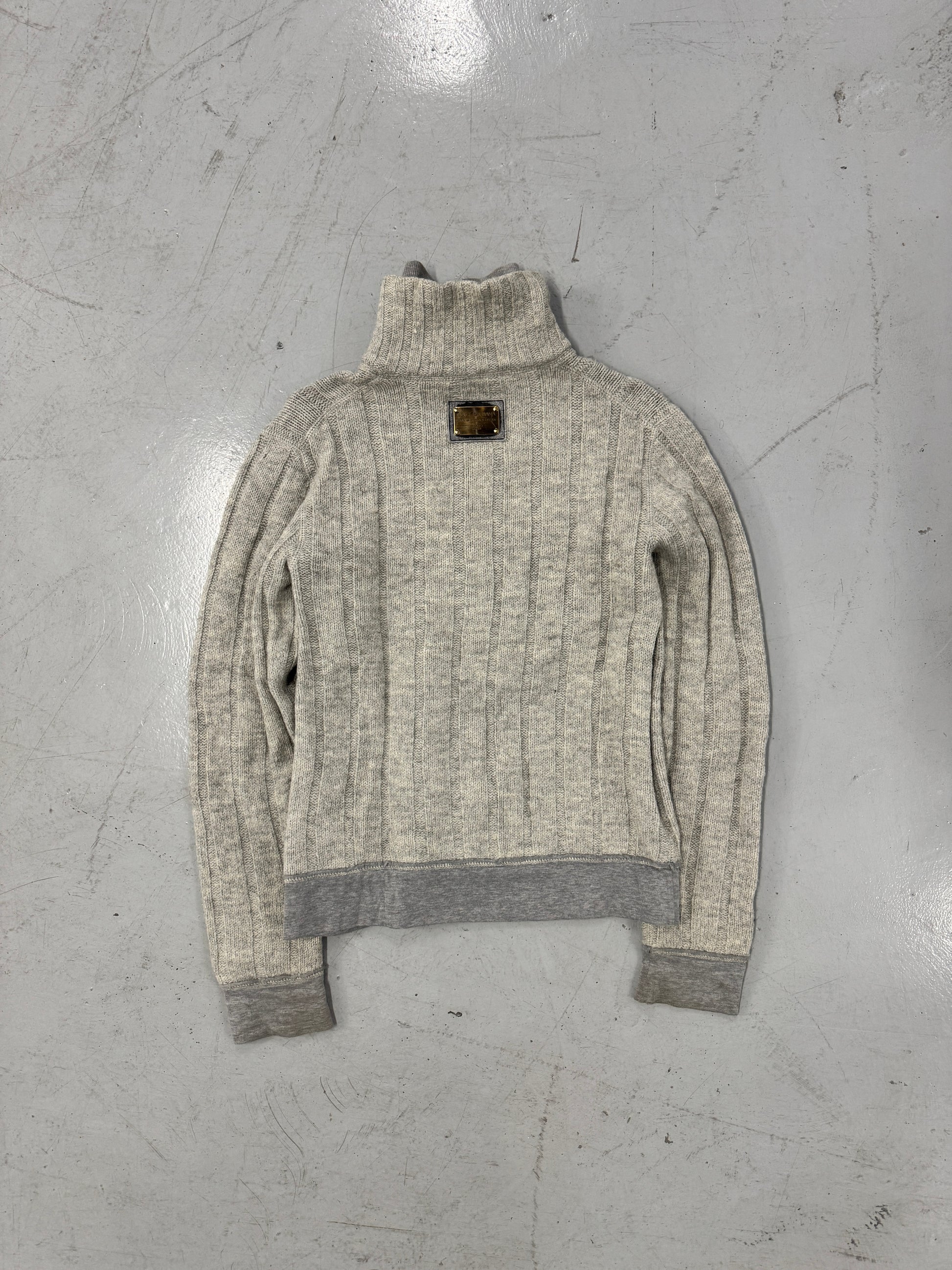 2000s Dolce &amp; Gabbana Wool Track Jacket [L]
