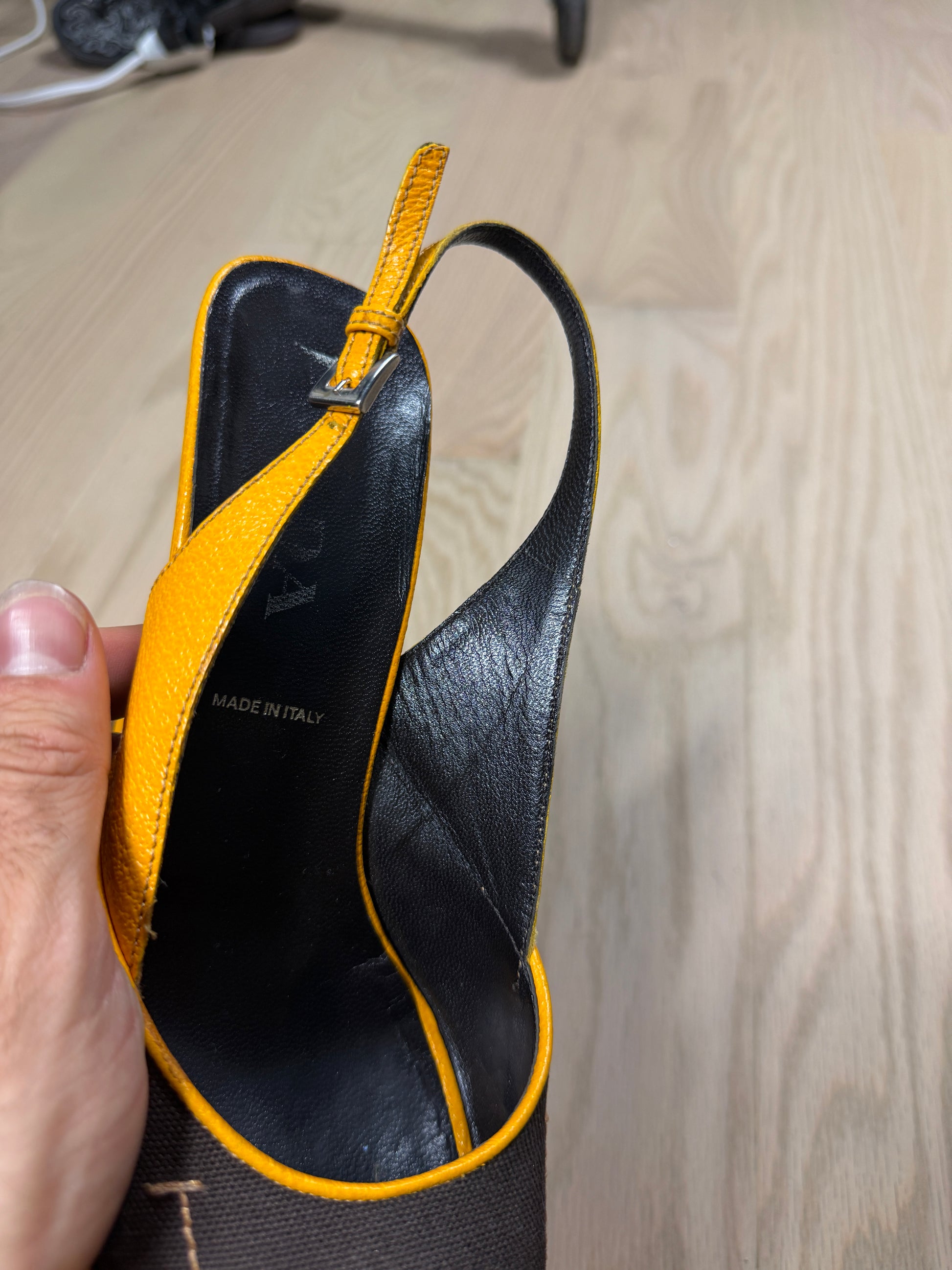 Vintage Prada 2000s Wedge Heels