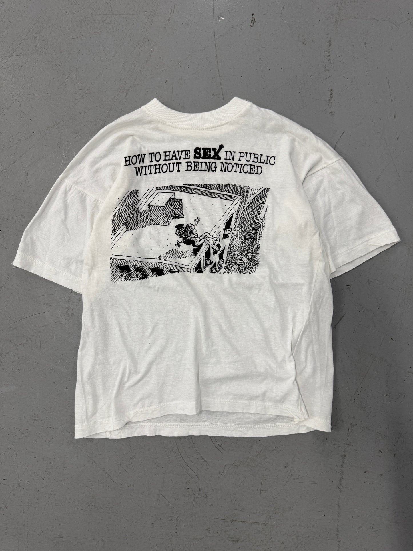 1980s Sex Parody Humor T-Shirt [M/L]