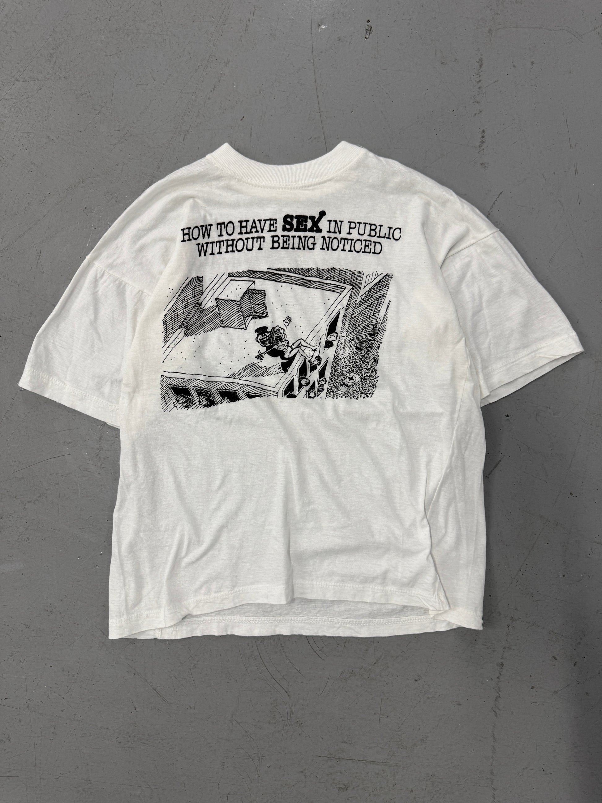 1980s Sex Parody Humor T-Shirt [M/L]