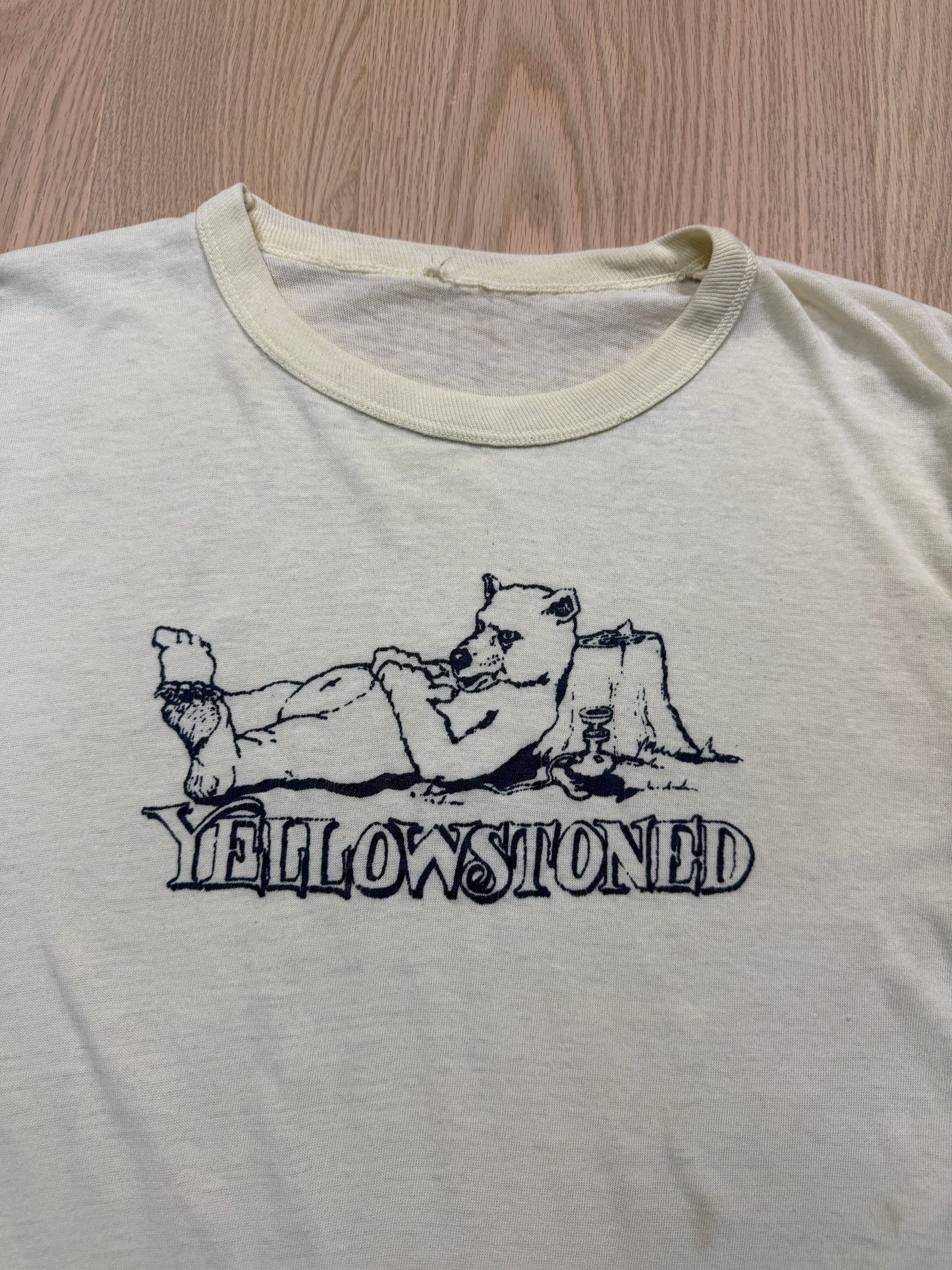 1980s Yellowstoned Parody T-Shirt [M]