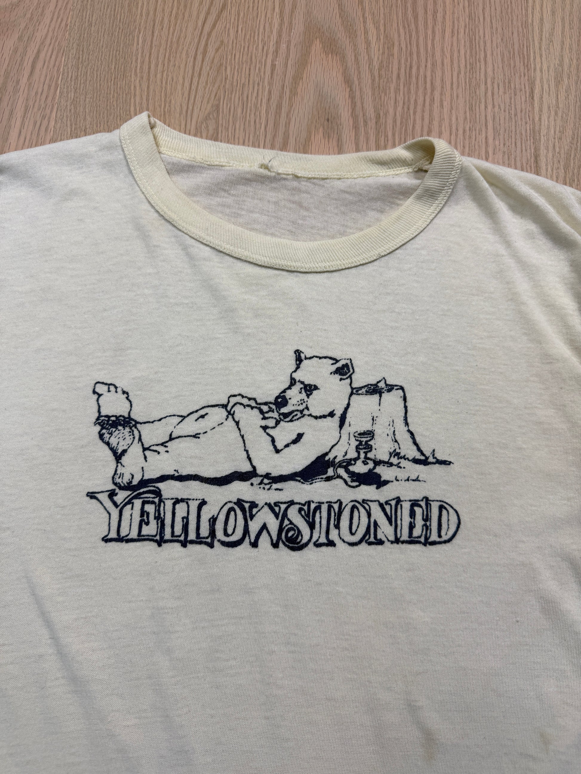 1980s Yellowstoned Parody T-Shirt [M]