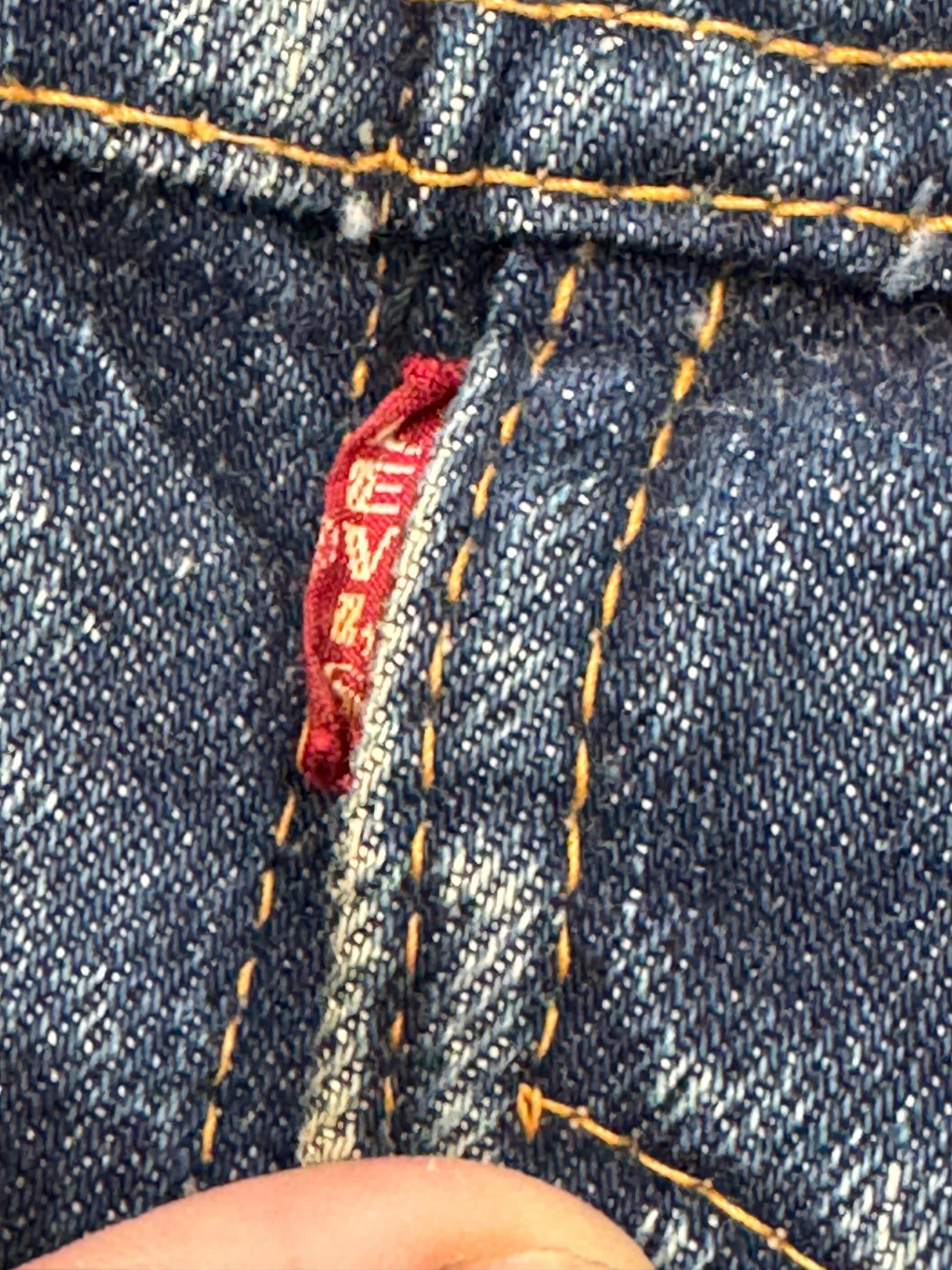 1960s Levis Type III Big 'E' Denim Trucker Jacket [S]