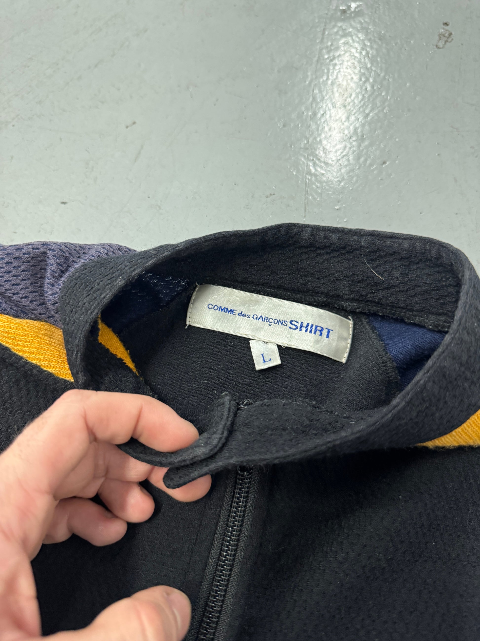 2000s CDG Shirt Track Jacket [L]