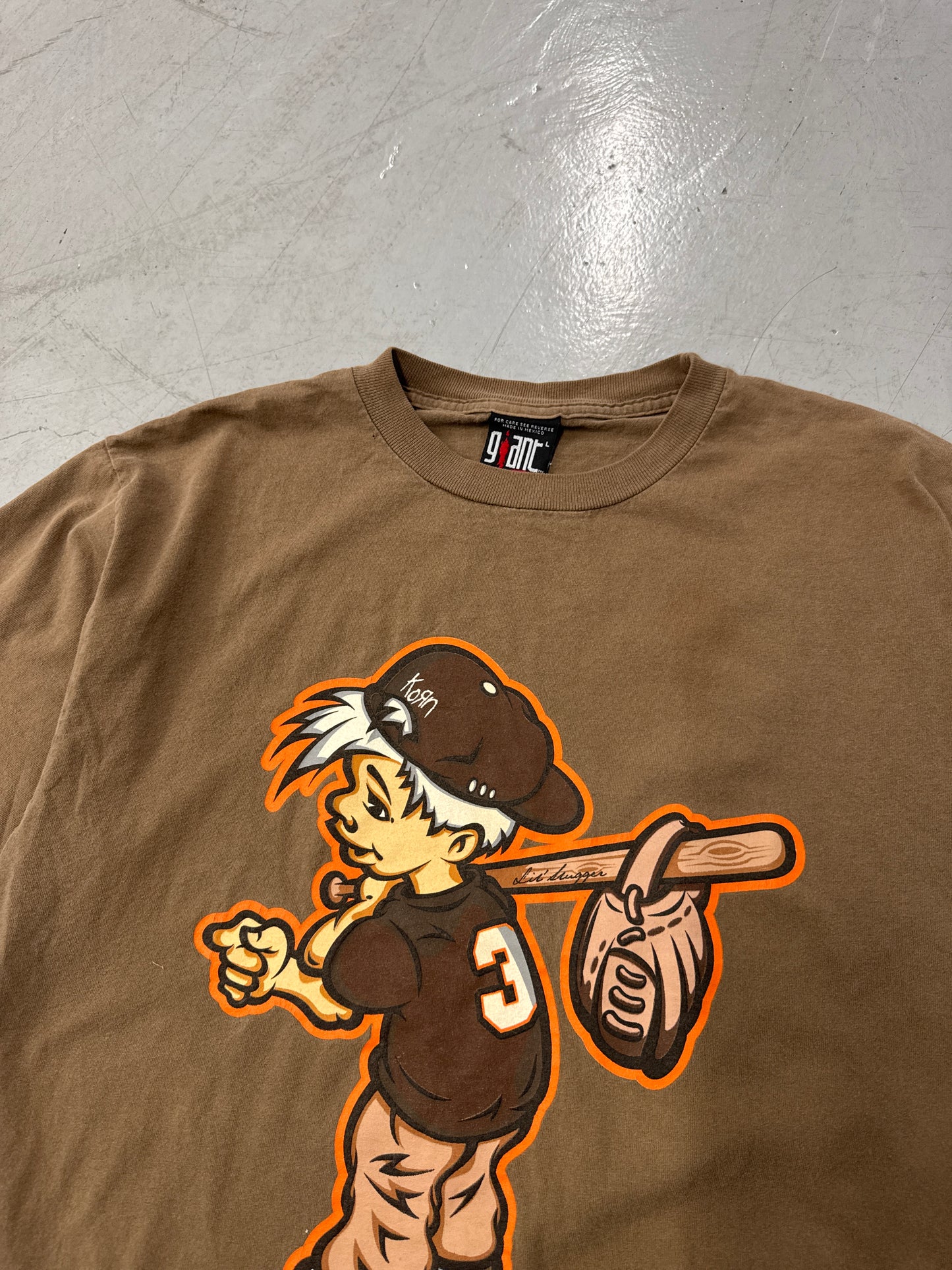 1998 Korn 'Follow the Leader' Little Sluffer T-Shirt Giant Tag [L]