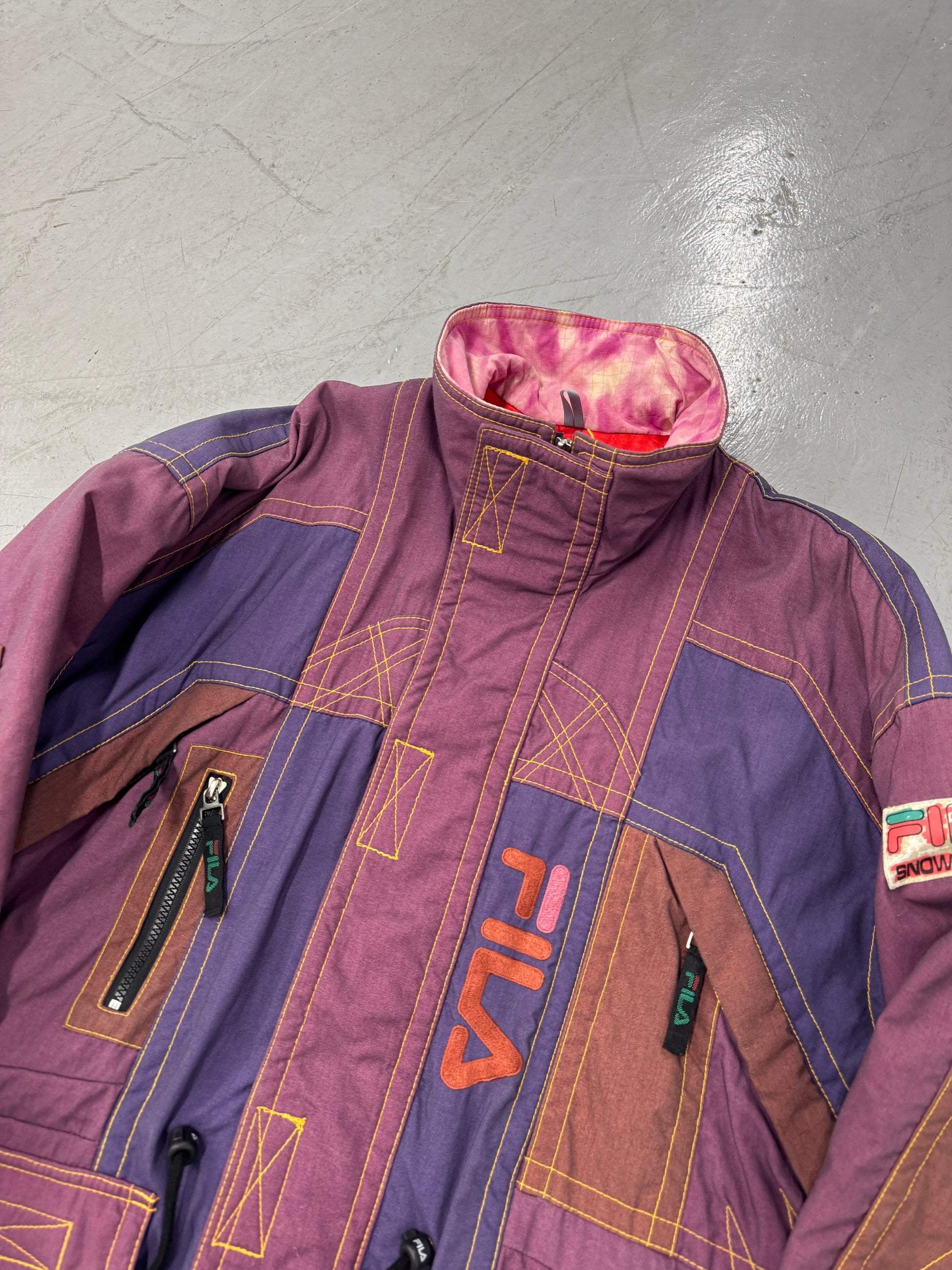 1990s FILA 'Aggressive X' Snow Jacket [L]