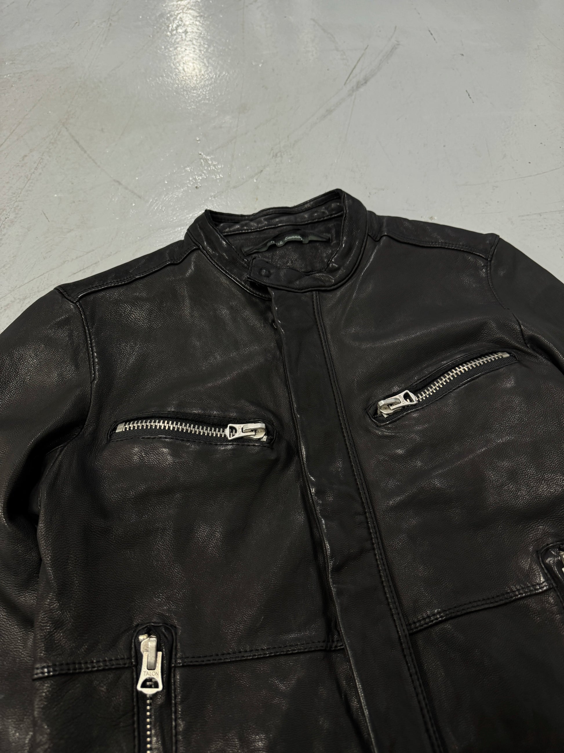 Japanese Leather Jacket w/ Ideal Zippers [S]