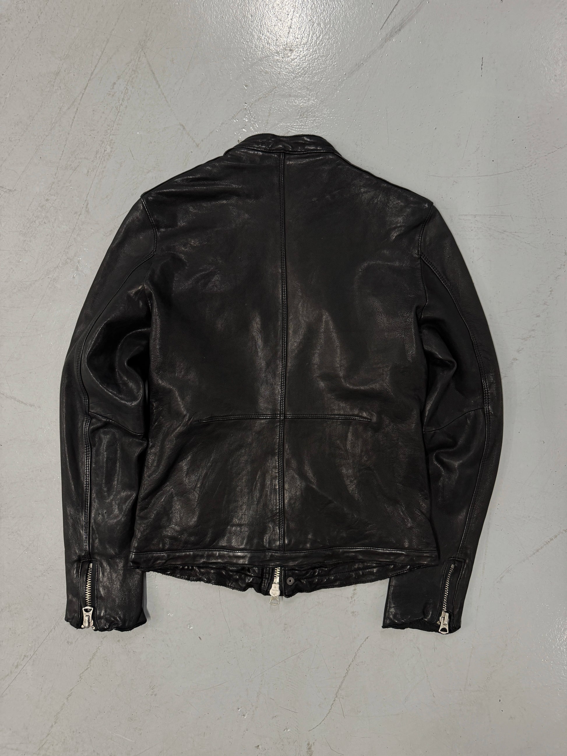 Japanese Leather Jacket w/ Ideal Zippers [S]