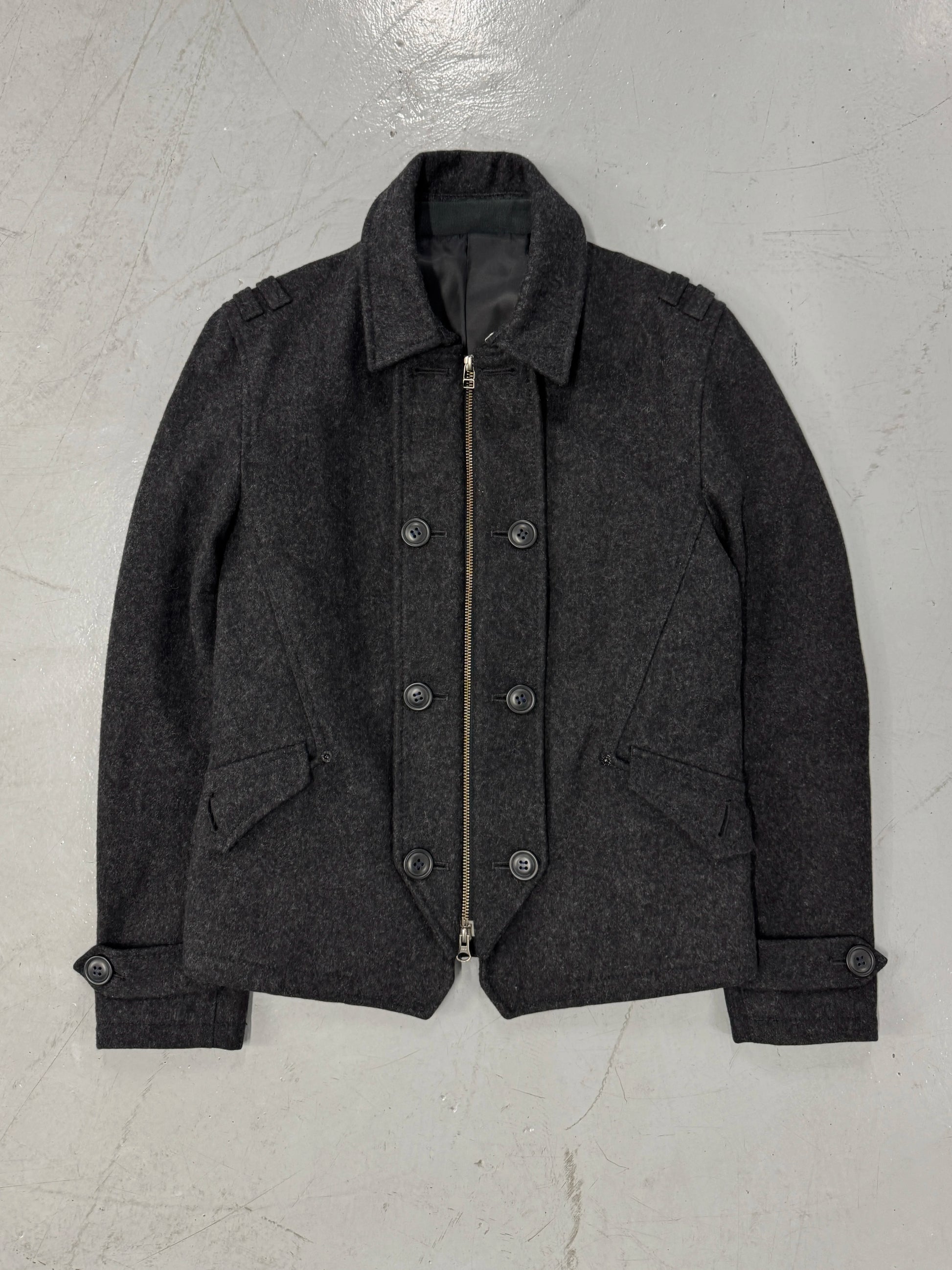 PPFM Wool Military Style Zip Jacket [M]