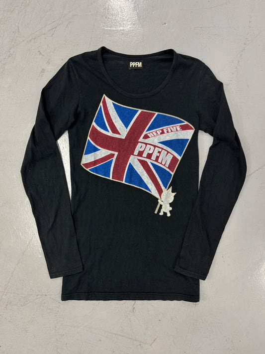PPFM Union Jack Long-Sleeve Graphic Longsleeve [M]