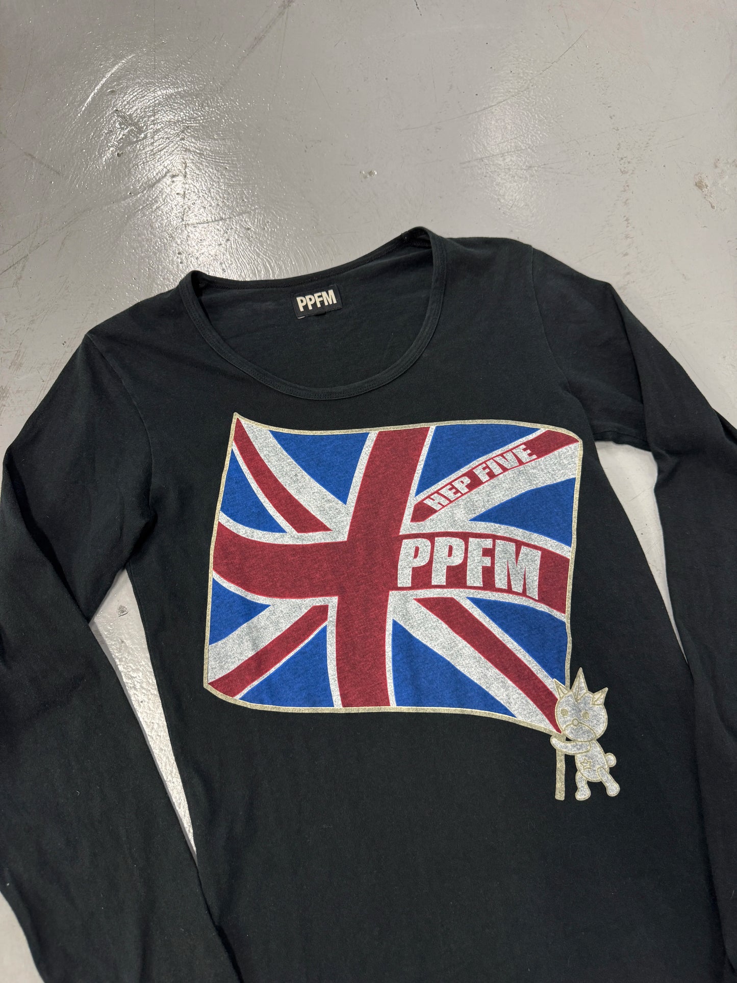 PPFM Union Jack Long-Sleeve Graphic Longsleeve [M]