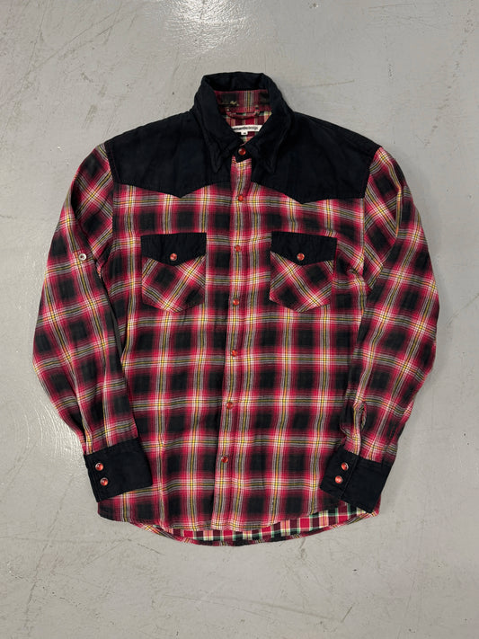 Semanticdesign Western Button-Up w/ Wired Collar [M]