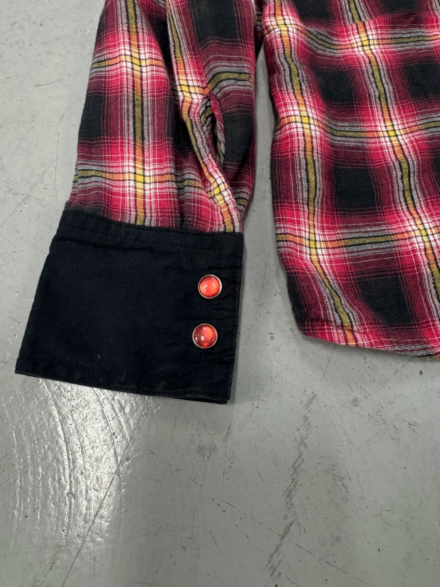 Semanticdesign Western Button-Up w/ Wired Collar [M]