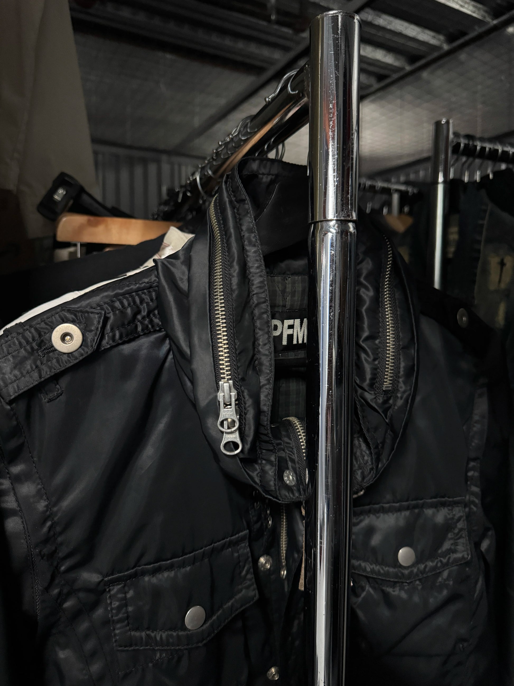 PPFM Detachable-Sleeve Moto Jacket [L]