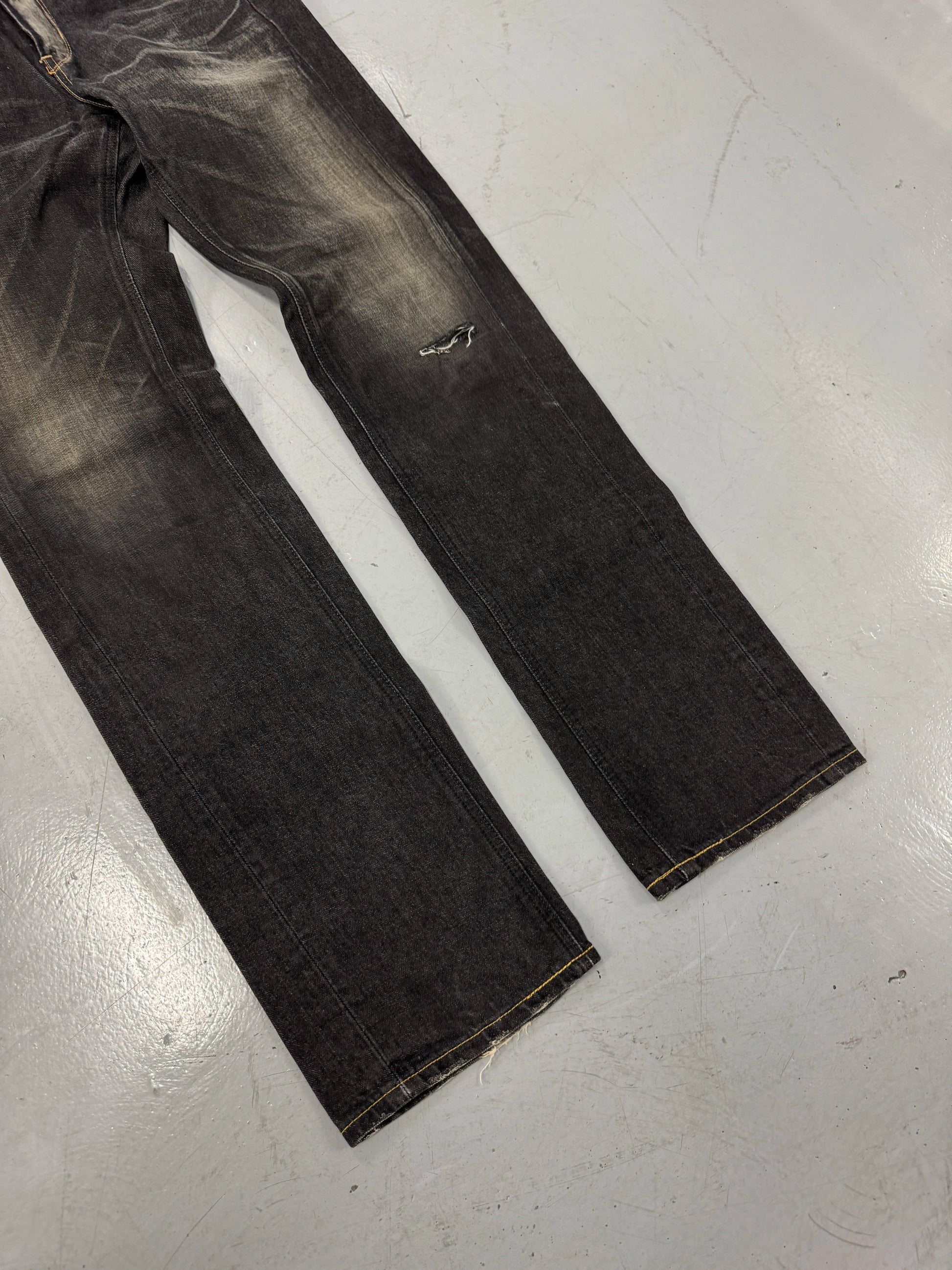 2000s Japanese Lee Riders Faded Straight Leg Jeans [31] 