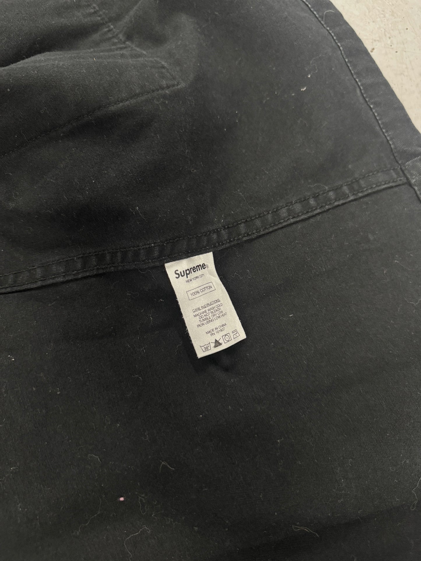 FW16 Supreme Twill Zip Cargo Parka Jacket [M]