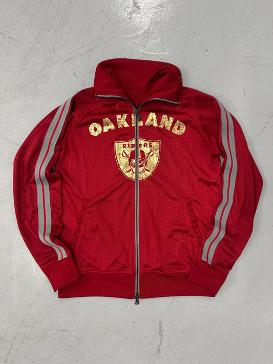 2000s PPFM Oakland Raiders Track Jacket [L]