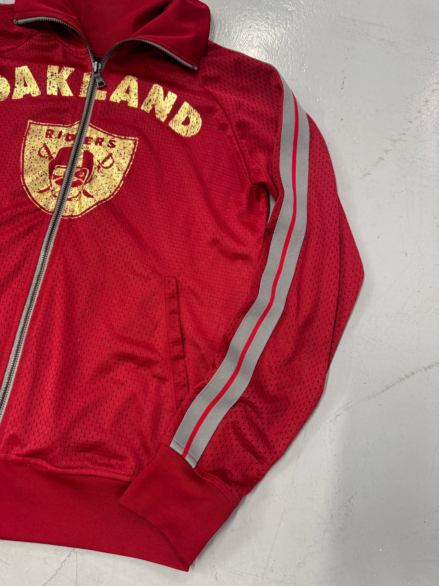 2000s PPFM Oakland Raiders Track Jacket [L]