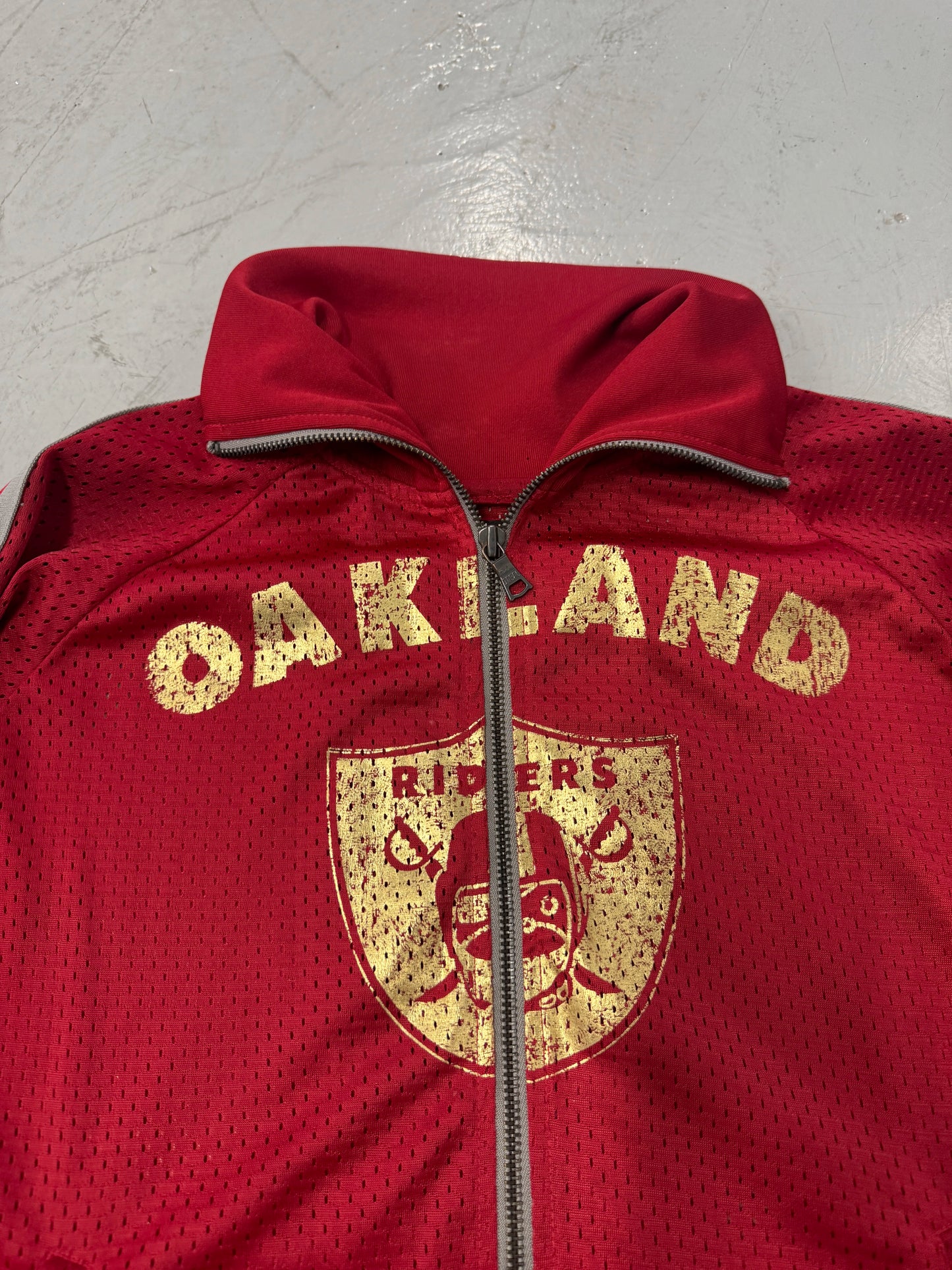 2000s PPFM Oakland Raiders Track Jacket [L]