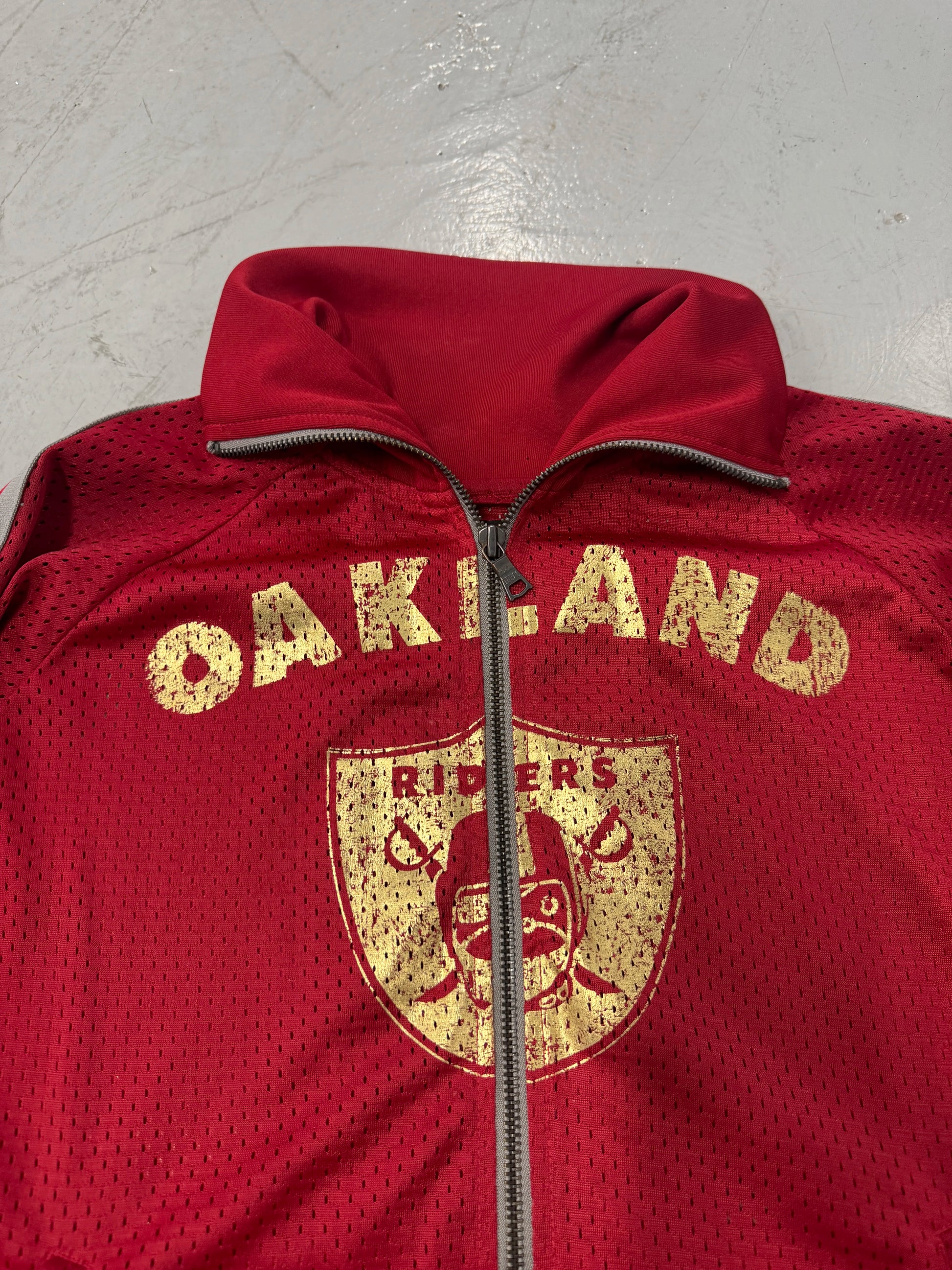2000s PPFM Oakland Raiders Track Jacket [L]