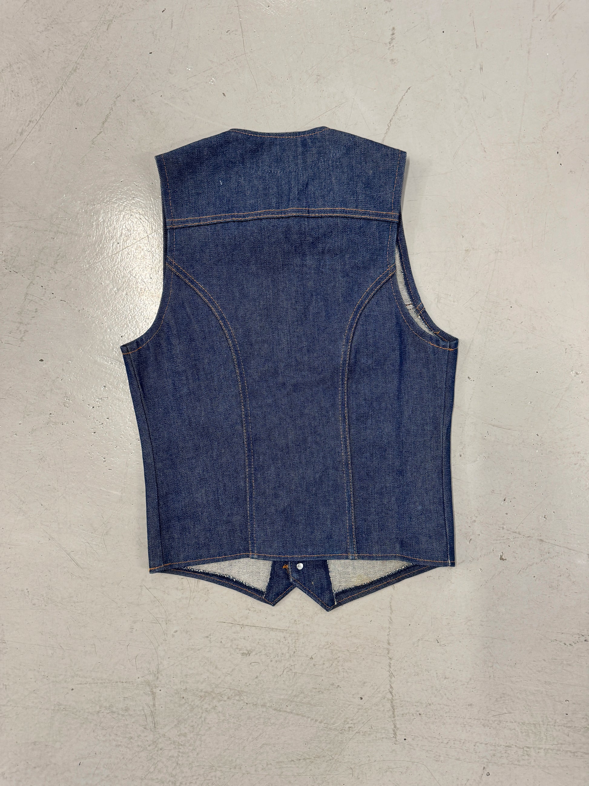 1980s Wrangler "Rickey" Denim Vest [S]
