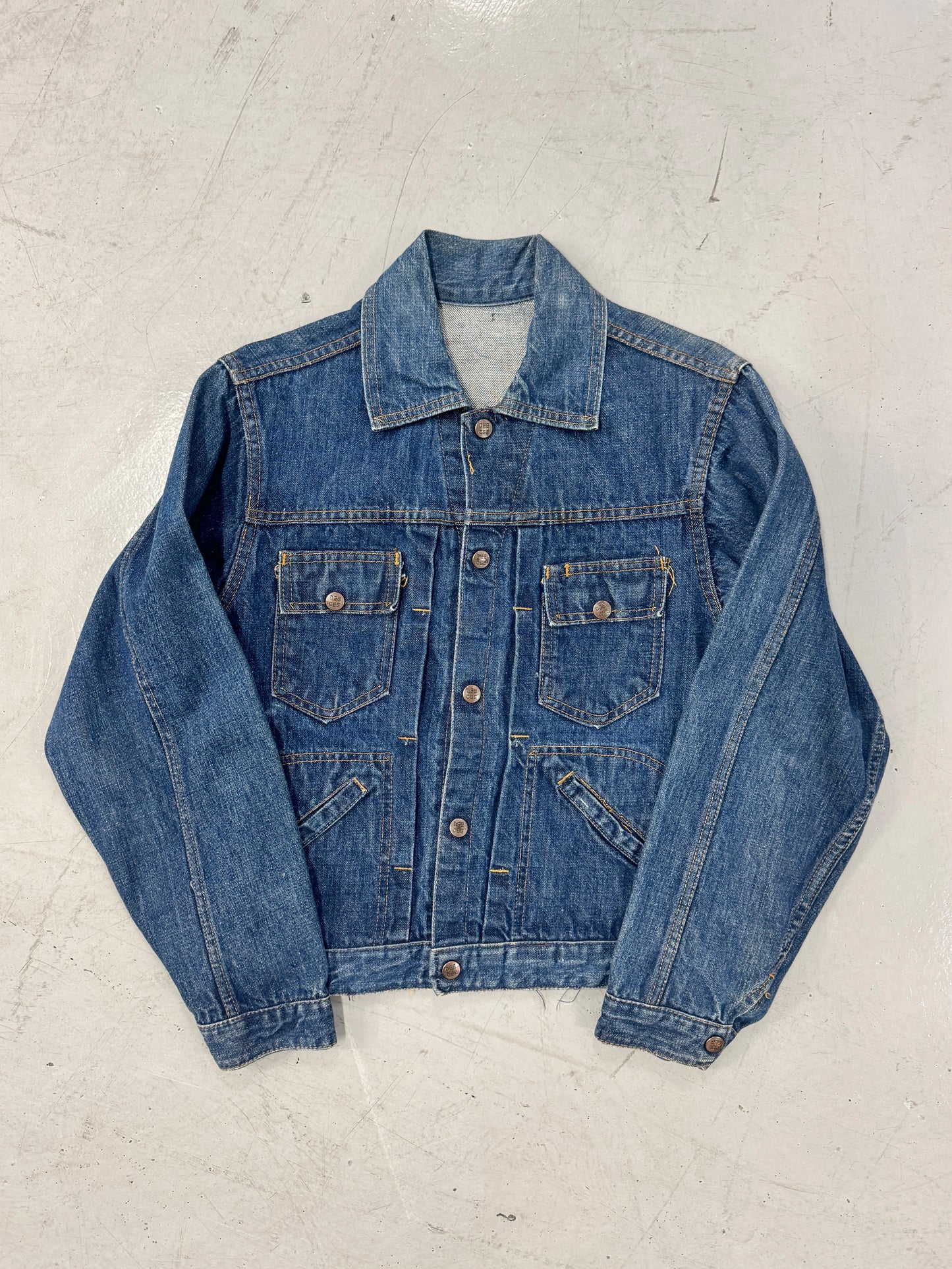 1960s Dee Cee Denim Trucker Jacket [S]