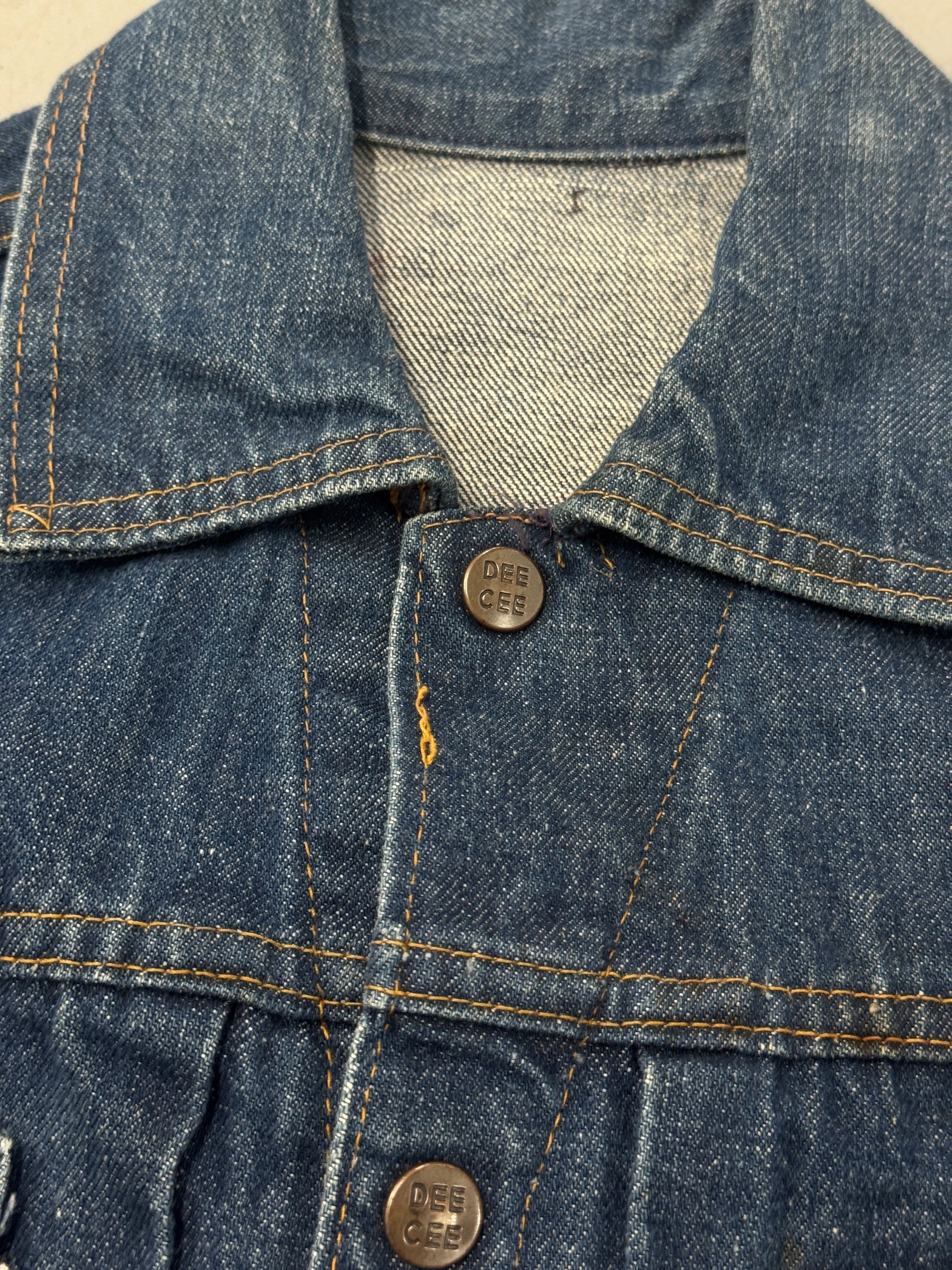 1960s Dee Cee Denim Trucker Jacket [S]